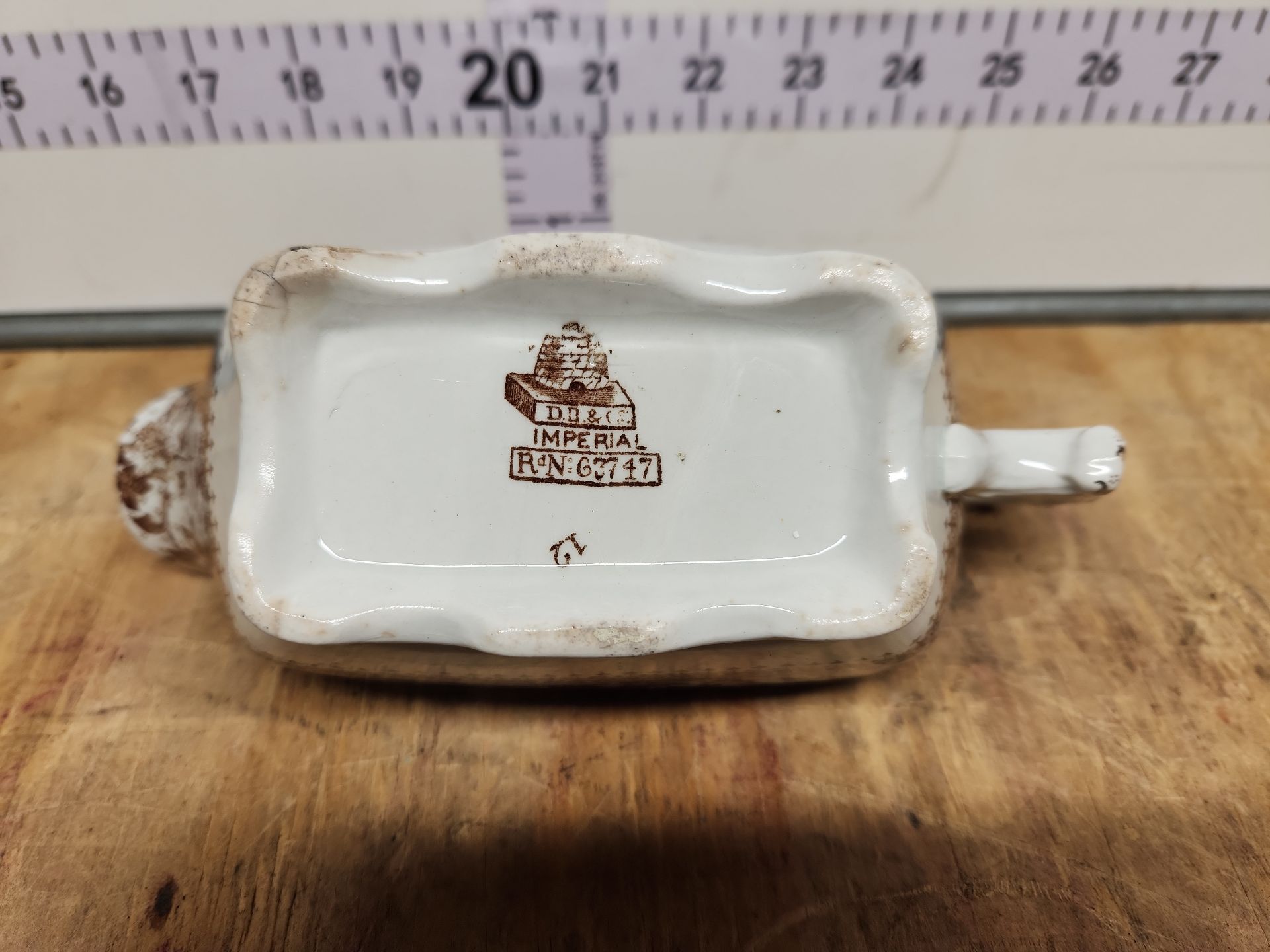 D.B. & Co Imperial Brown Transferware - image 16 of 34