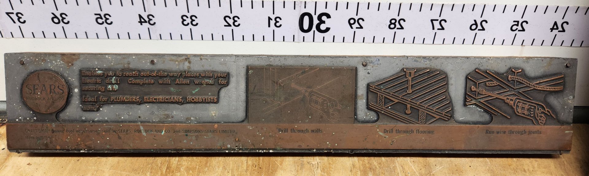 Letterpress Print Block Advertising Lot - image 4 of 13