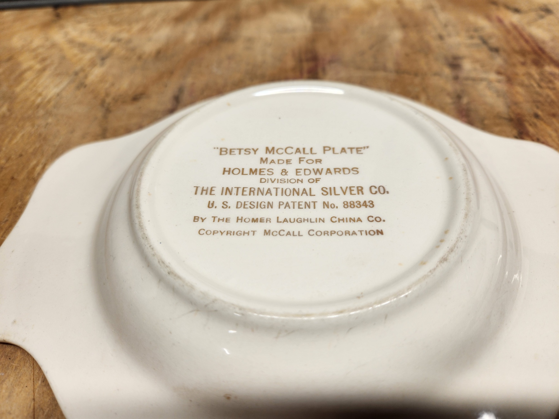 Rare Mickey Mouse Lusterware Ashtray - image 8 of 9