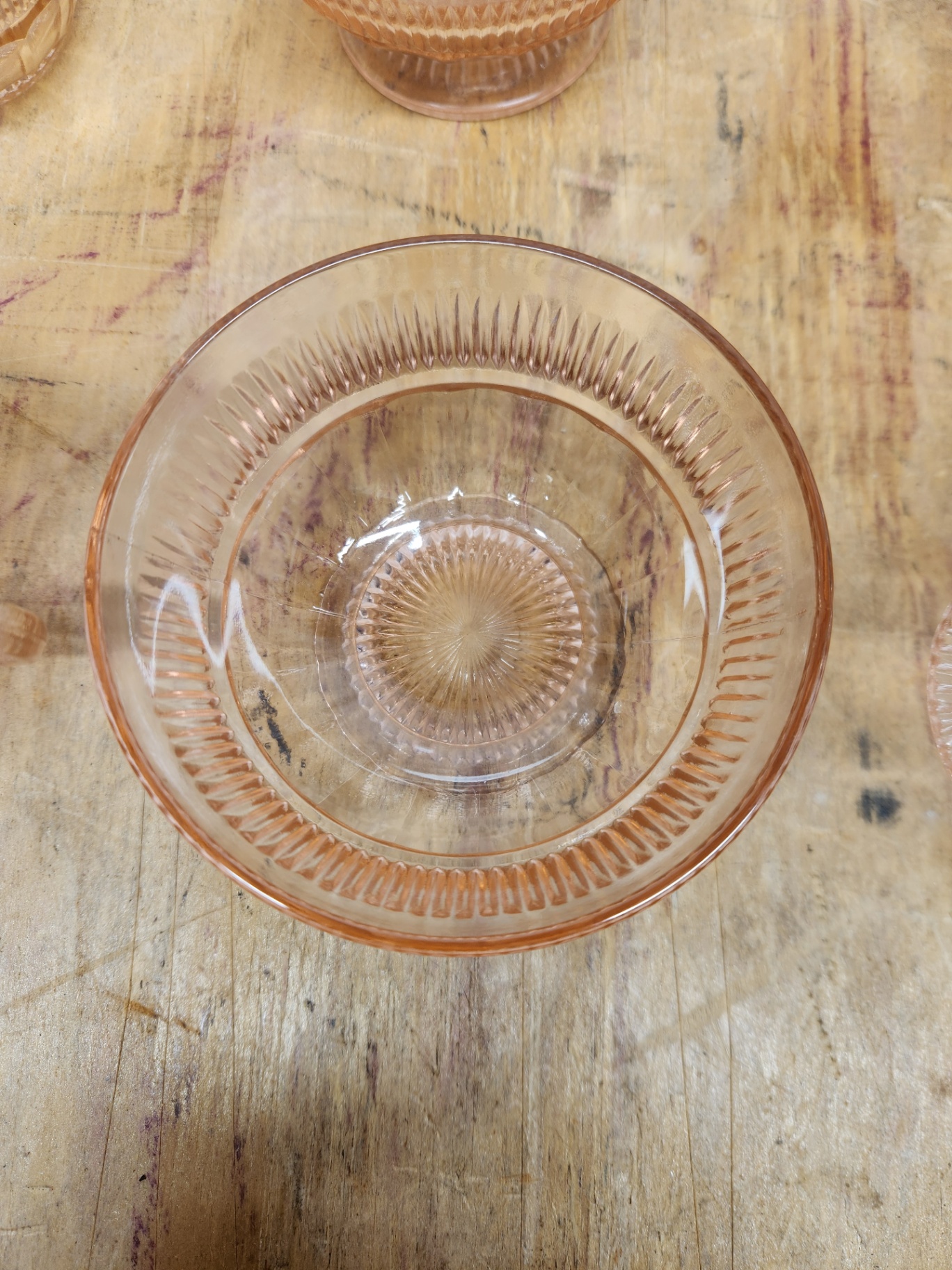 Pink Depression Glass Lot - image 8 of 17