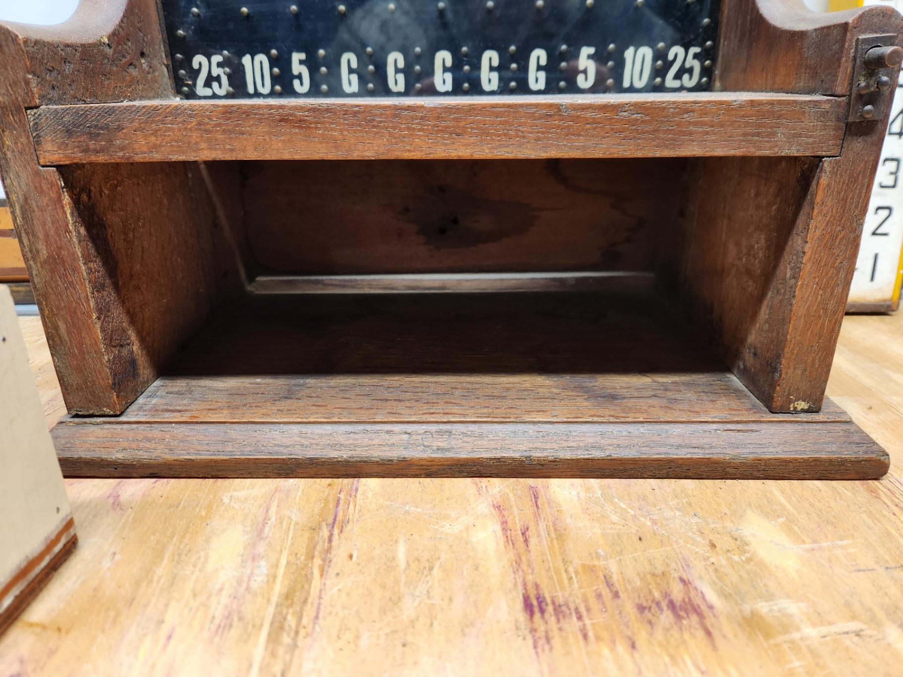 Antique Penny Drop Coin Op Trade Stimulator - image 9 of 10