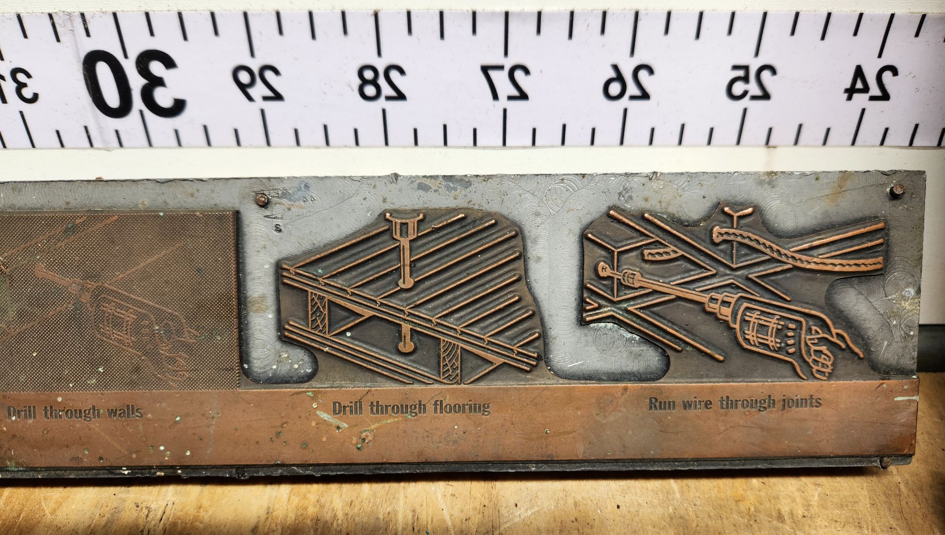 Letterpress Print Block Advertising Lot - image 6 of 13