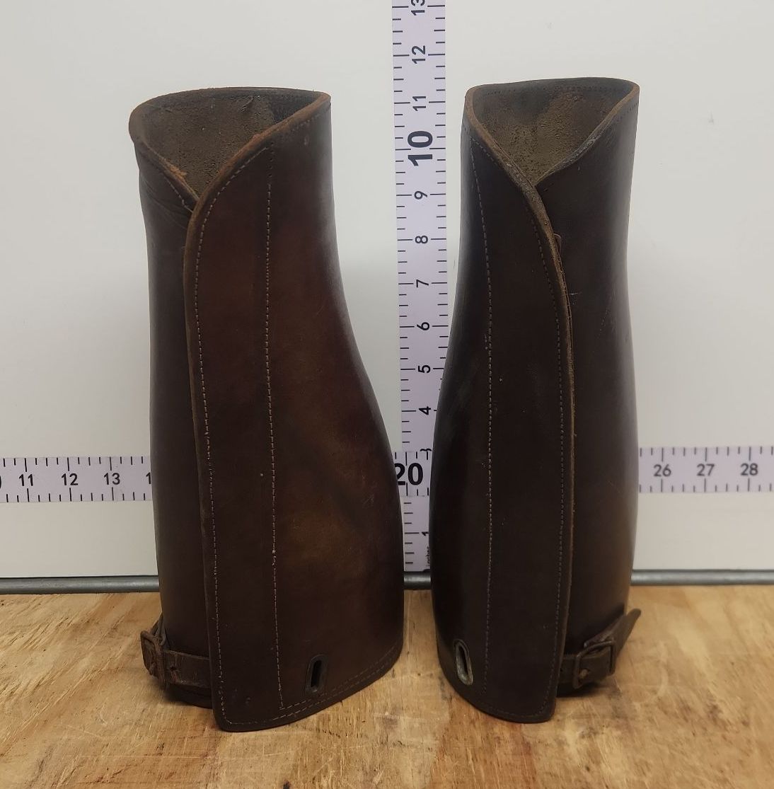 Vintage Leather Cavalry Gaiters - image 2 of 15