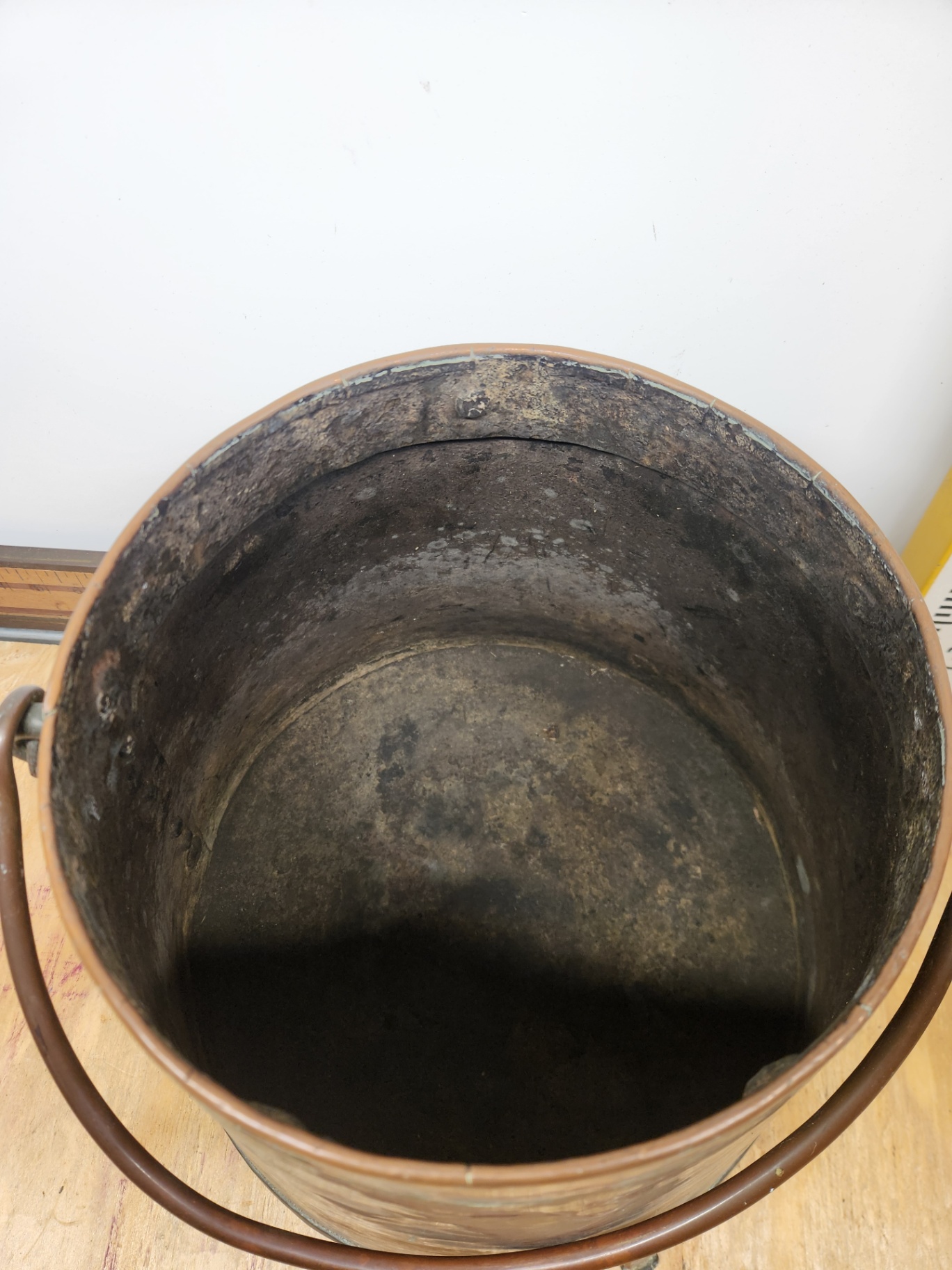 Vintage Brass & Copper Covered Urn - image 2 of 6