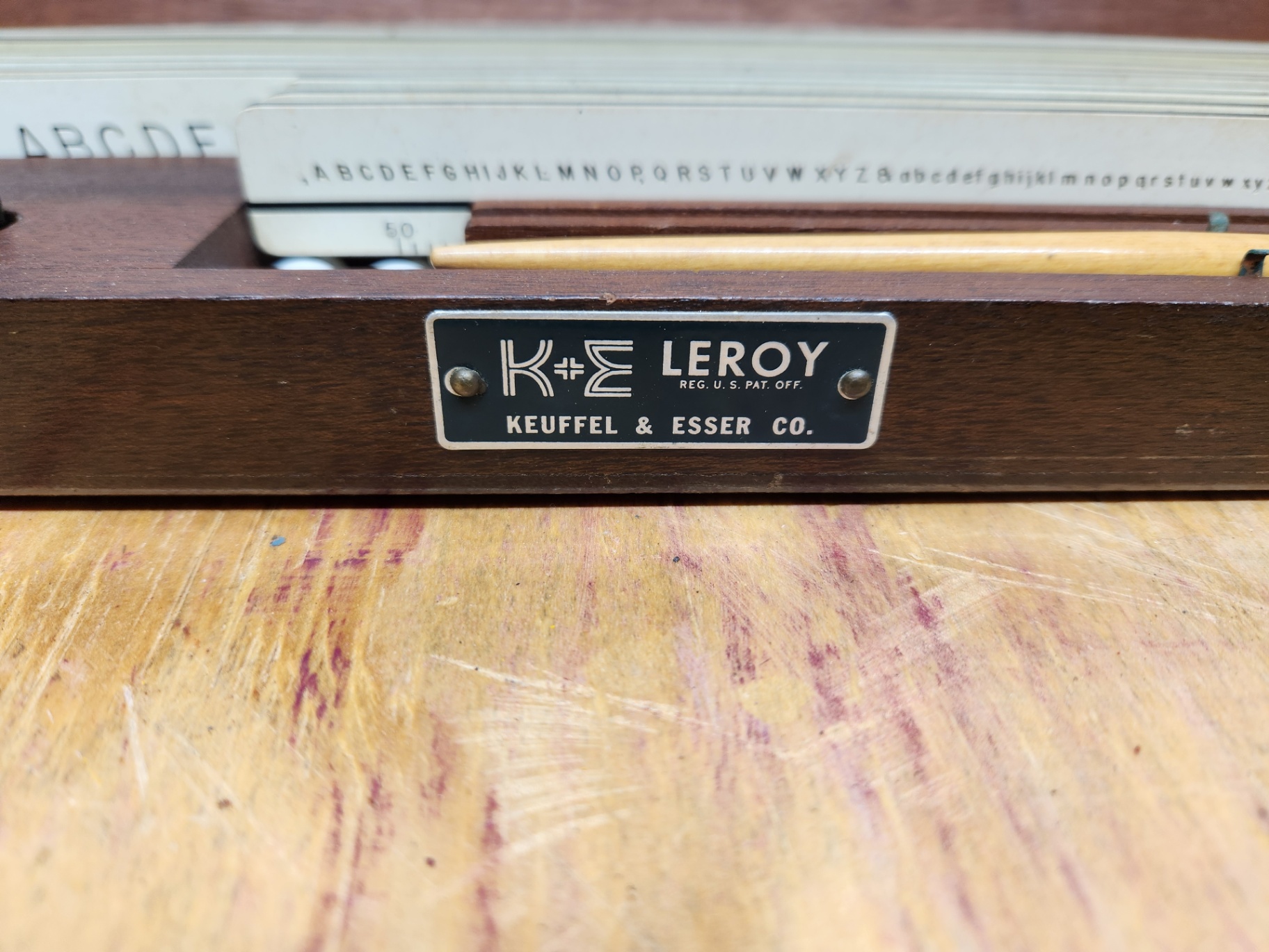 K&E Leroy Lettering Set - image 8 of 9