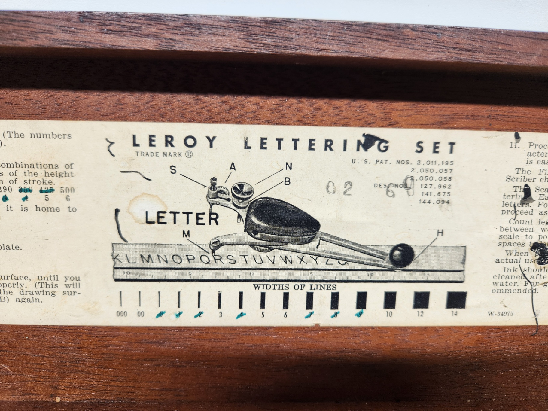 K&E Leroy Lettering Set - image 3 of 9