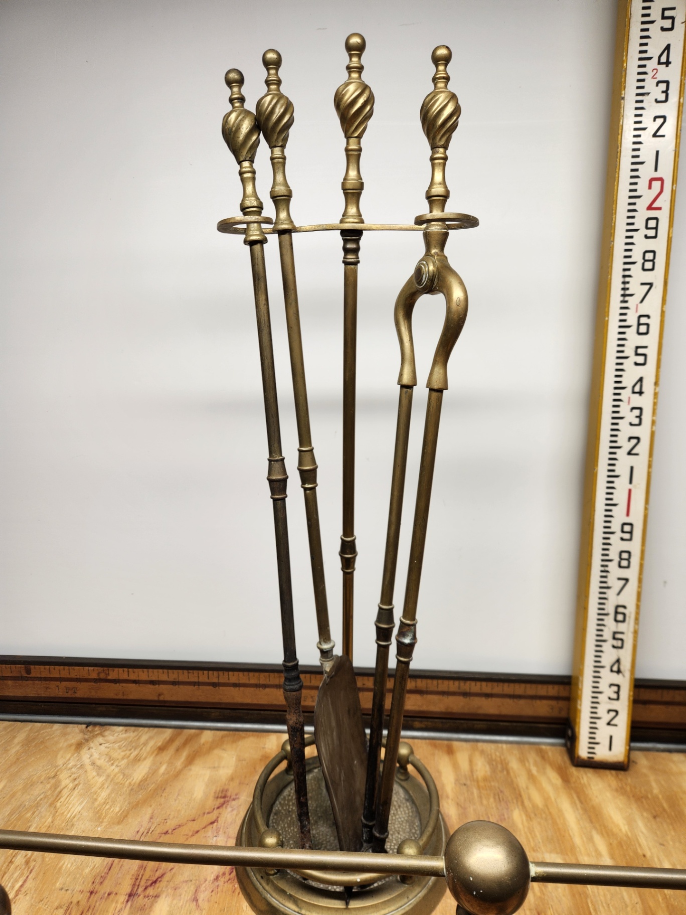 Brass Fireplace Lot - image 2 of 12
