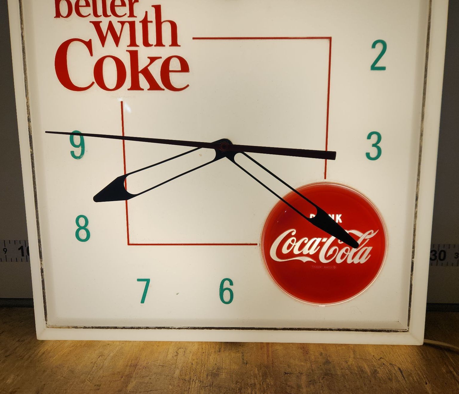 Vintage Coca-Cola Clock - image 3 of 8