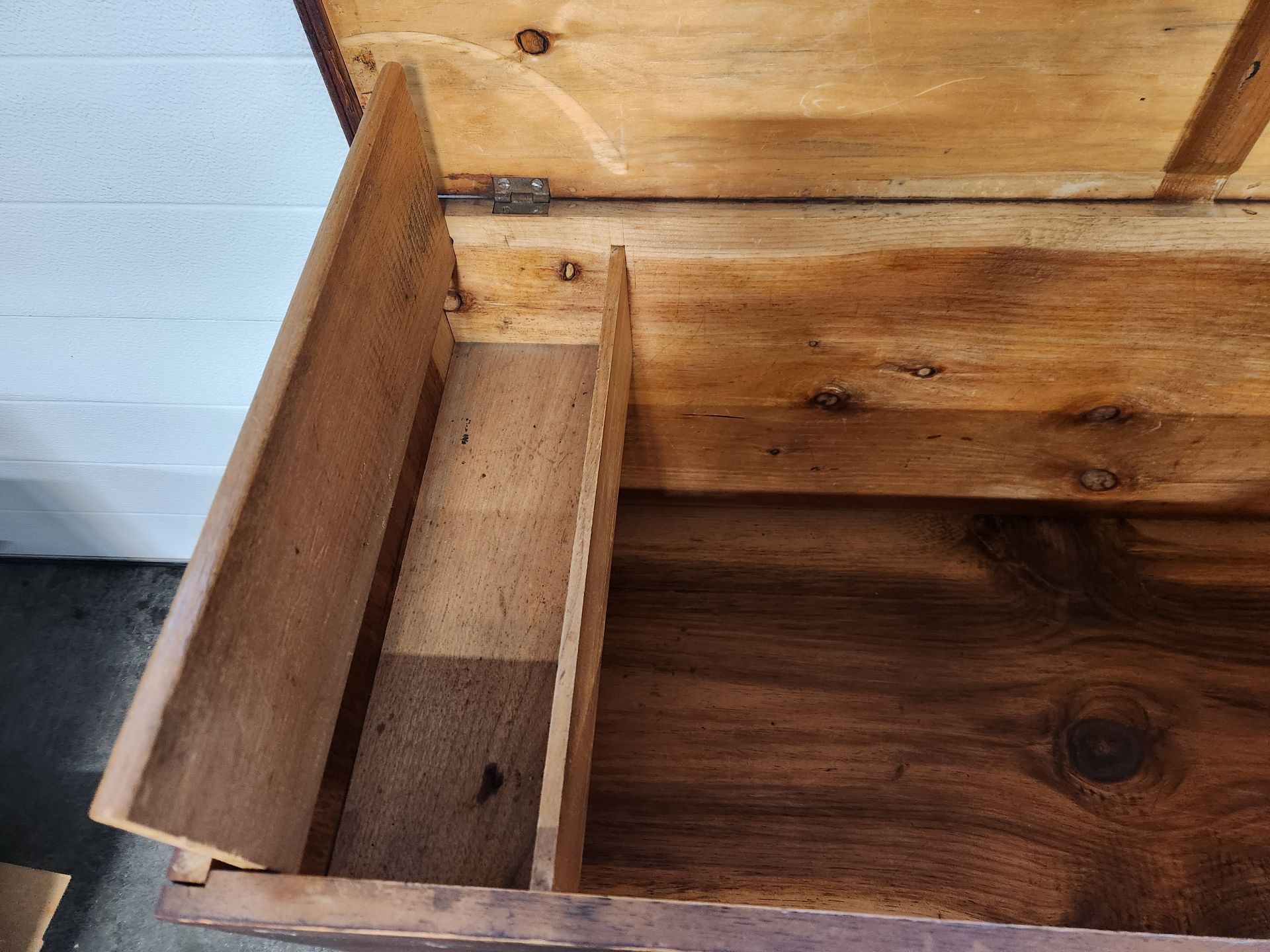 Early Pine Blanket Chest - image 3 of 28