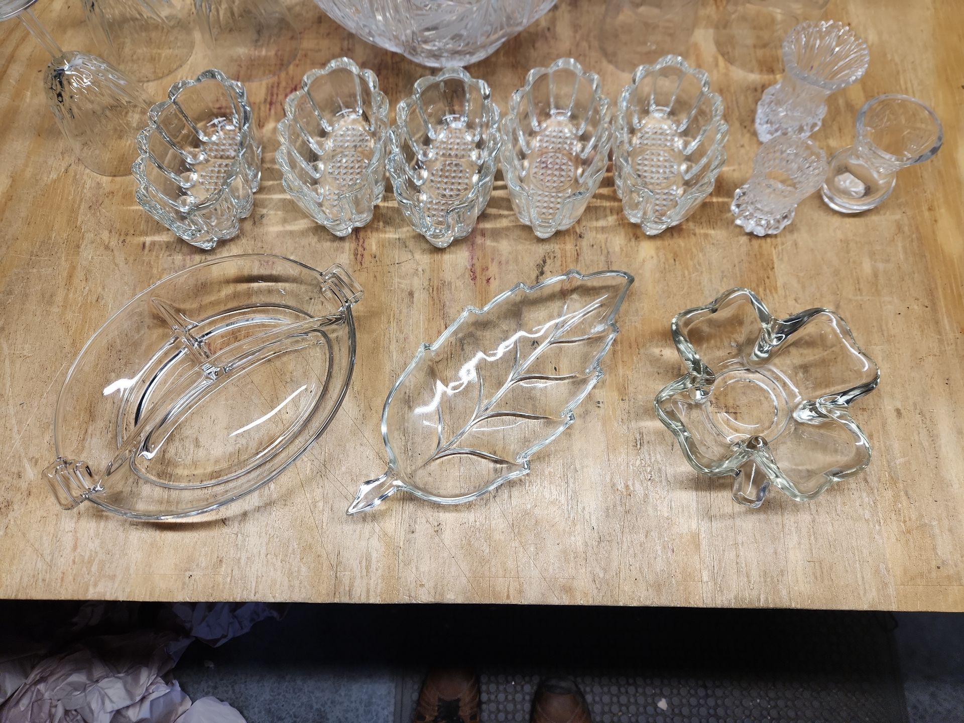 Miscellaneous Clear Glass Lot - image 2 of 21