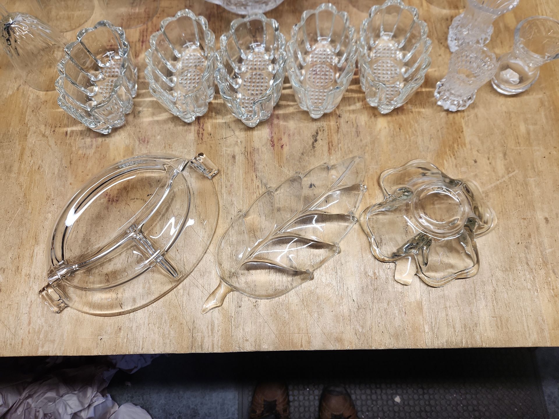 Miscellaneous Clear Glass Lot - image 3 of 21