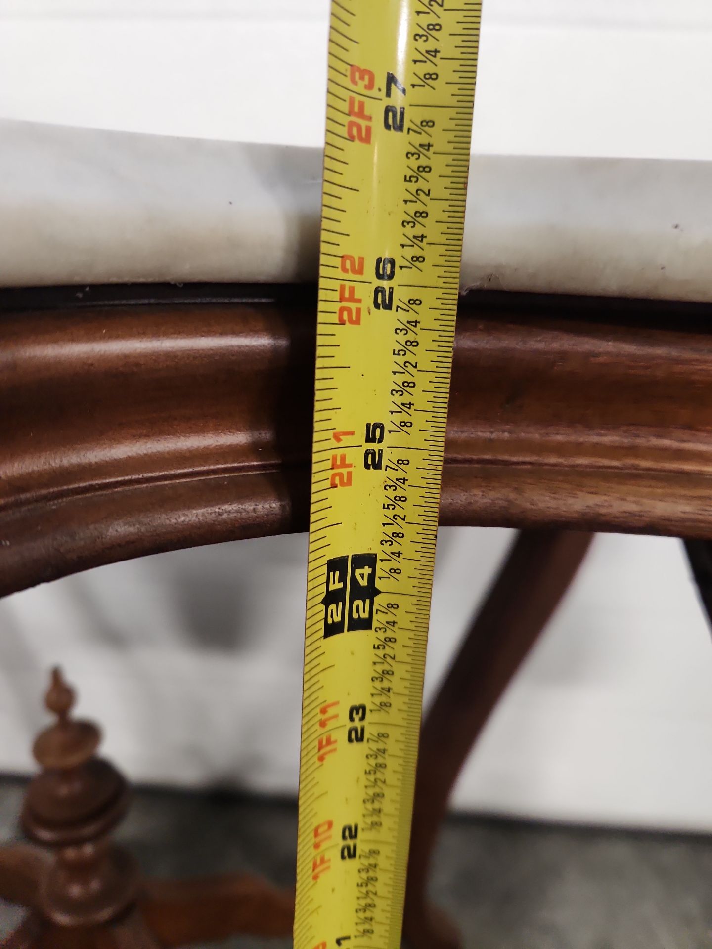 Vintage Marble Top Stand - image 13 of 13