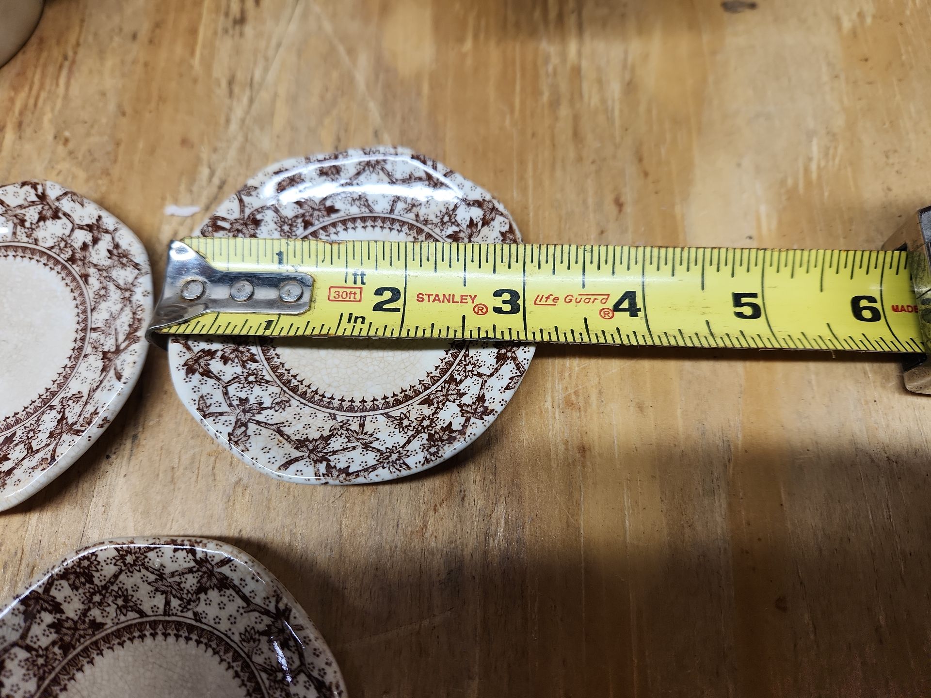 D.B. & Co Imperial Brown Transferware Lot - image 3 of 43