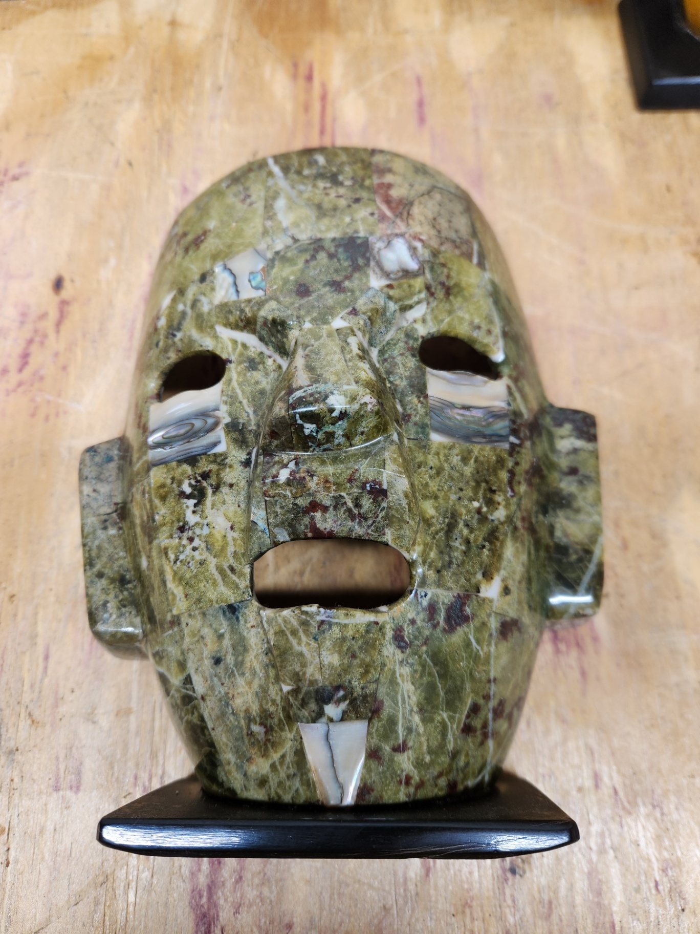 Mayan Mosaic Burial Death Masks - image 4 of 8