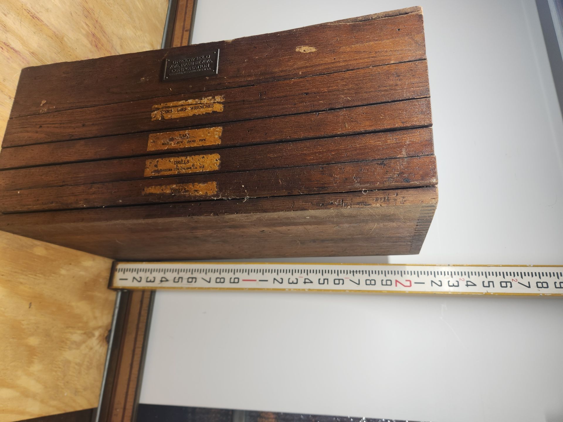 Vintage Greenfield Tap And Die 5-Drawer Cabinet - image 13 of 13