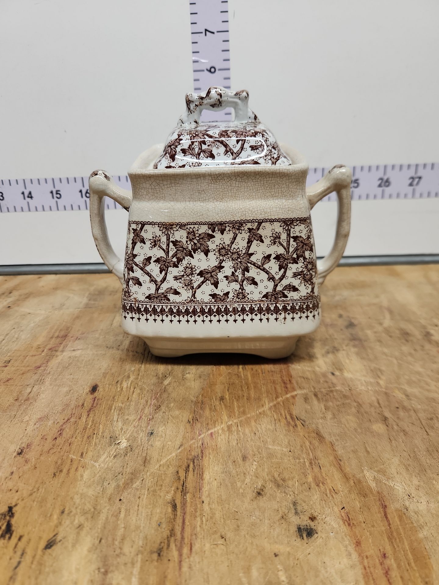 D.B. & Co Imperial Brown Transferware - image 30 of 34