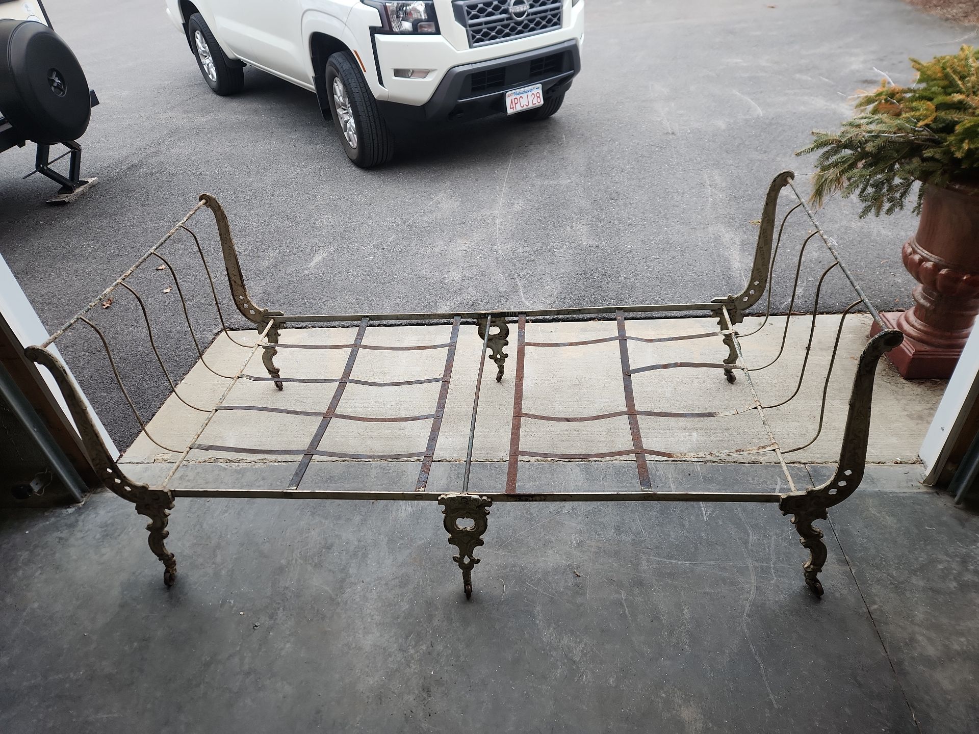 Rare Civil War Campaign Bed - image 8 of 16