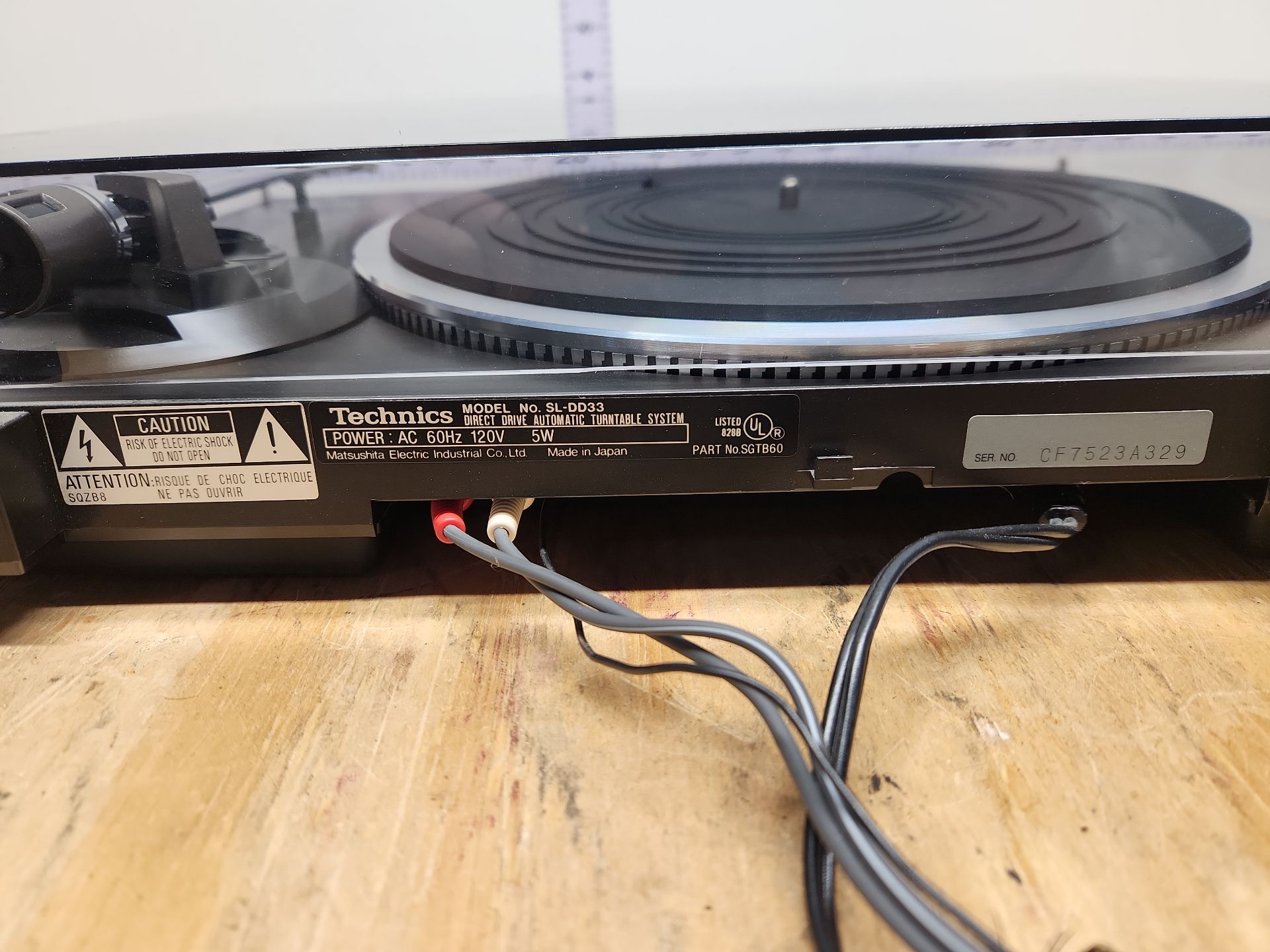 Technics SL-DD33 Turntable - image 12 of 12