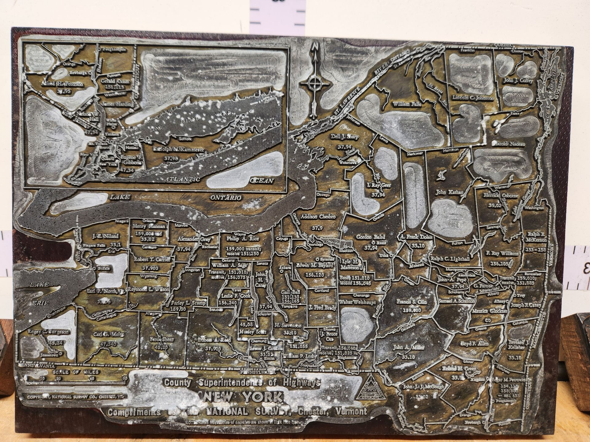 Letterpress Print Block Lot - image 2 of 7