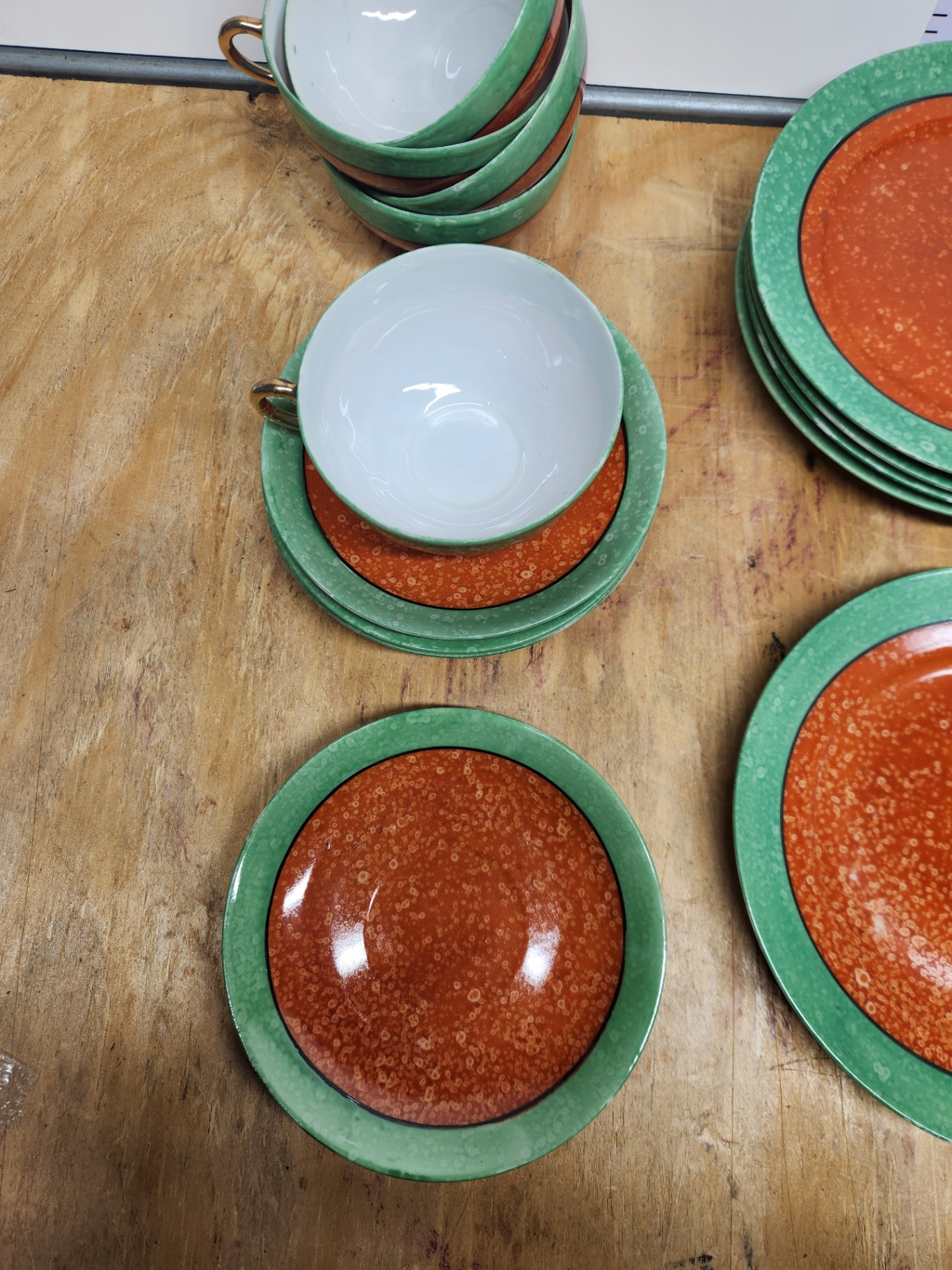 Vintage Hand Painted Japanese Tea Set - image 4 of 11