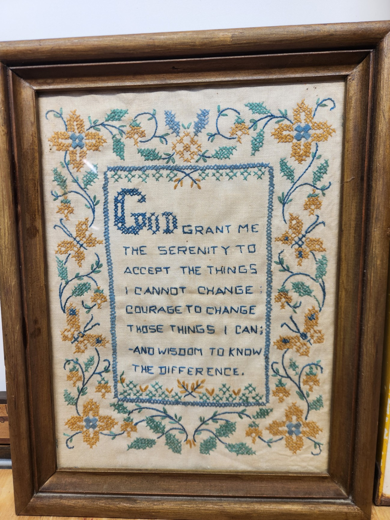 Framed Sampler - image 2 of 6