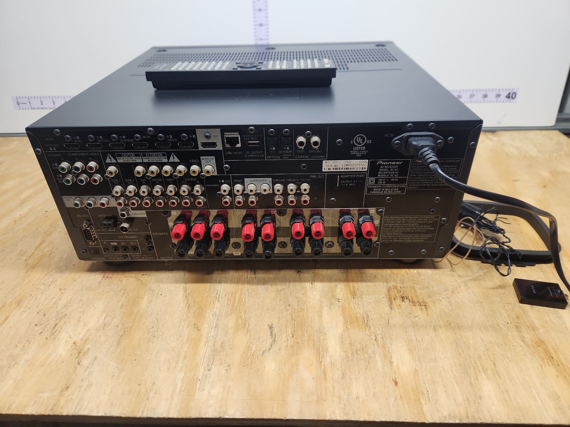 Pioneer Elite SC-63 AV Receiver - image 7 of 11