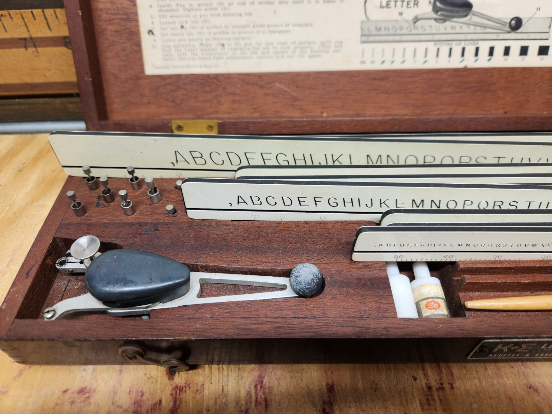K&E Leroy Lettering Set - image 4 of 9