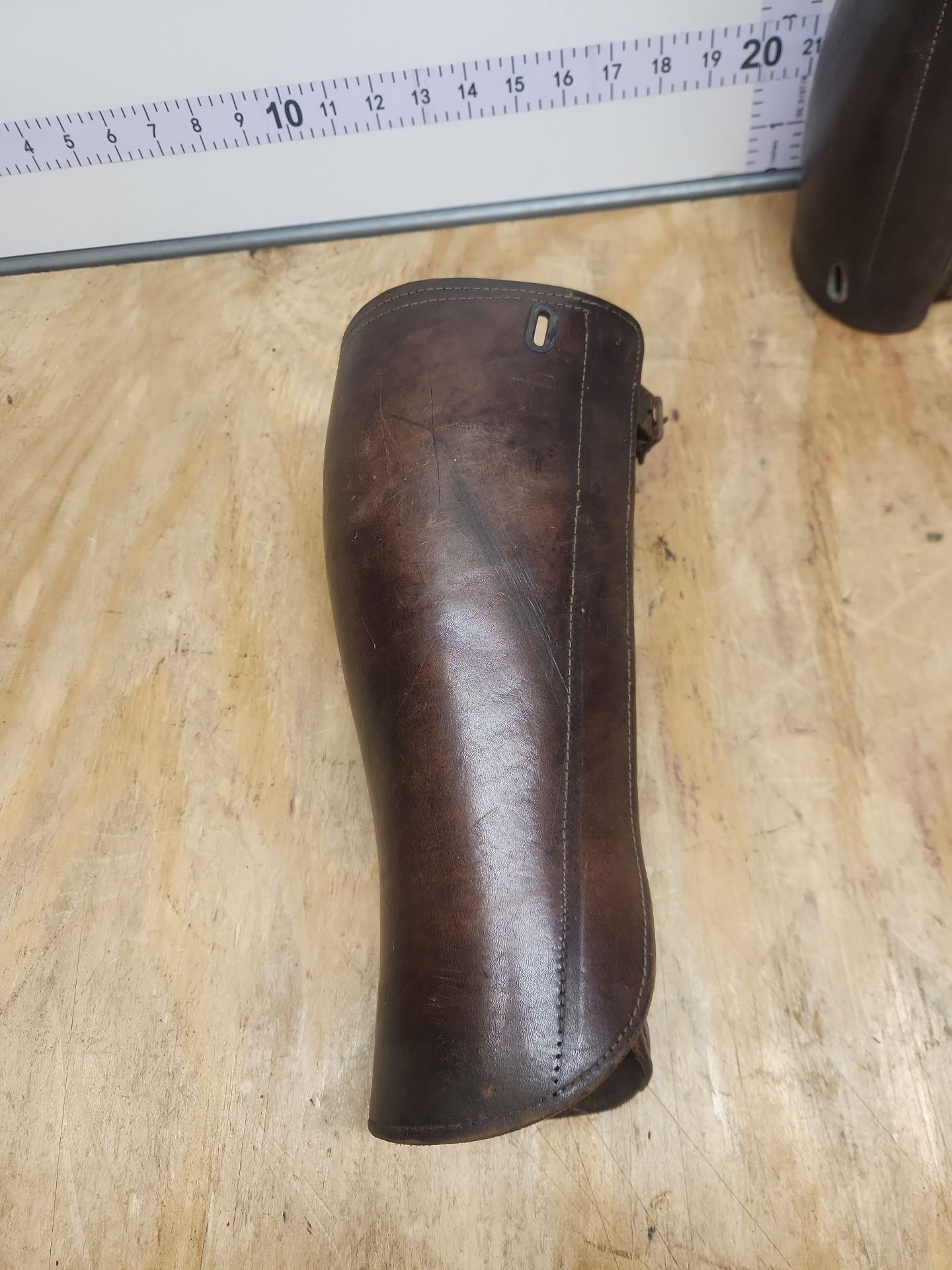 Vintage Leather Cavalry Gaiters - image 6 of 15