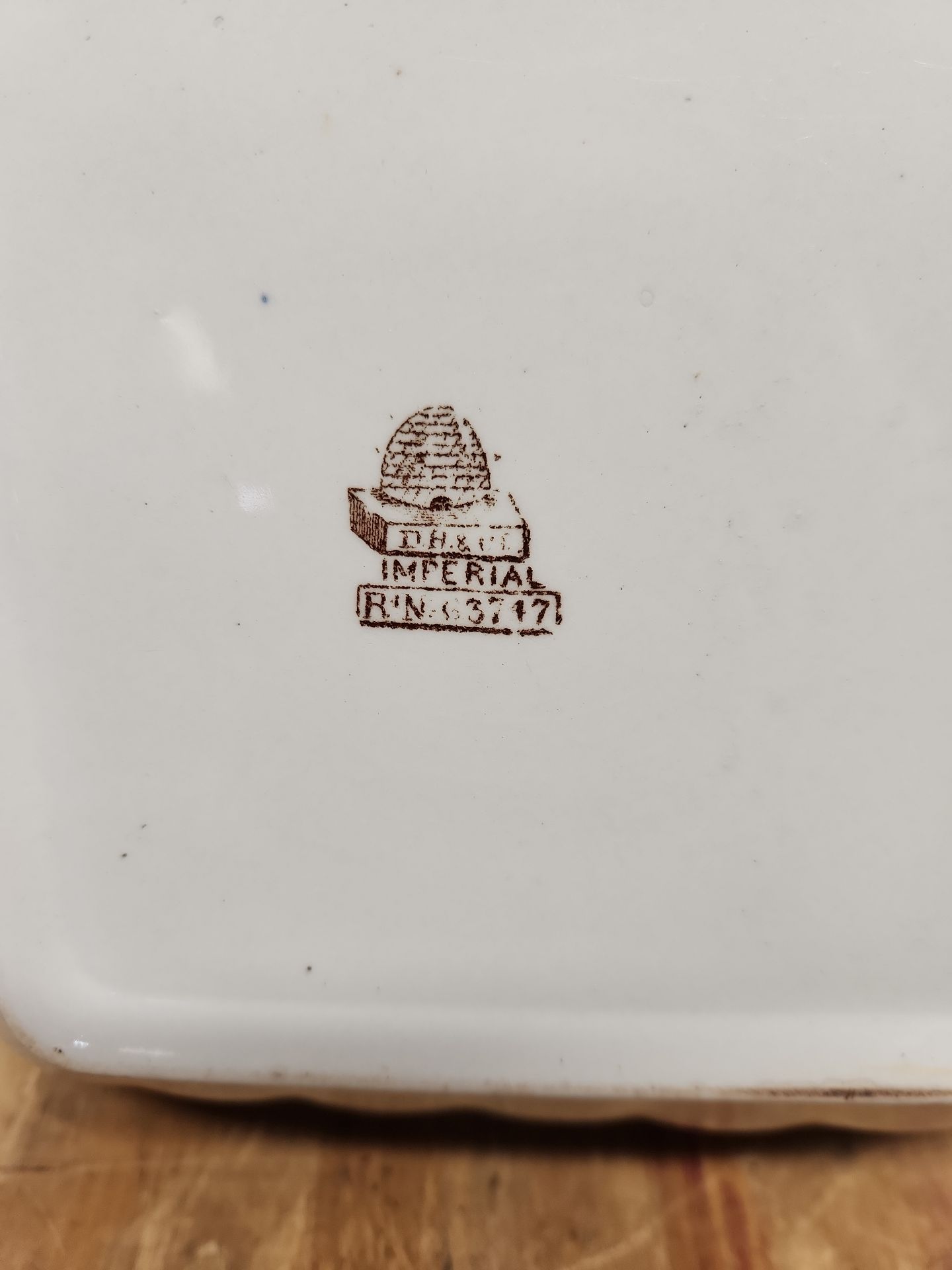 D.B. & Co Imperial Brown Transferware - image 7 of 34