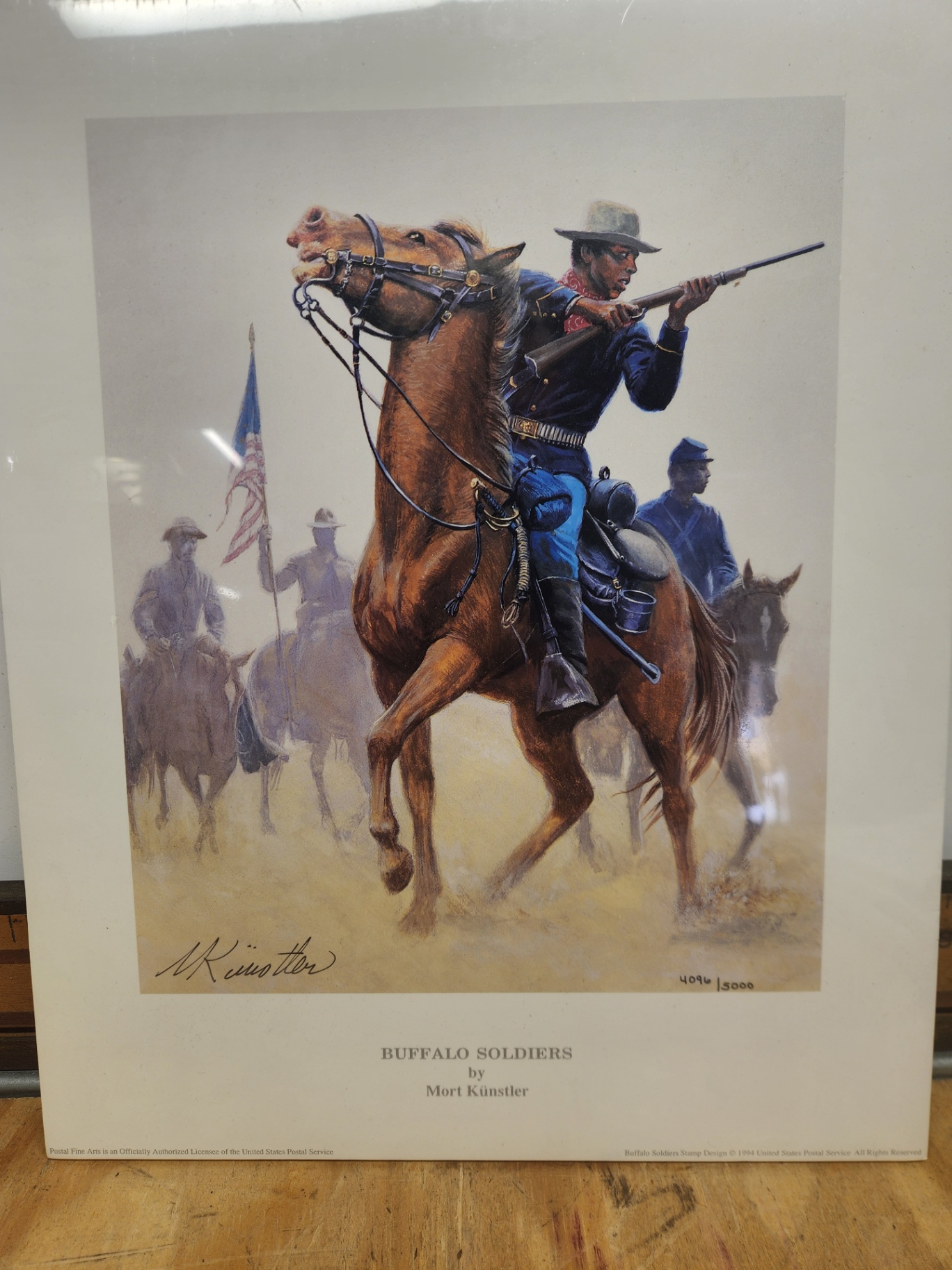 Mort Kunstler Signed Print - image 1 of 5