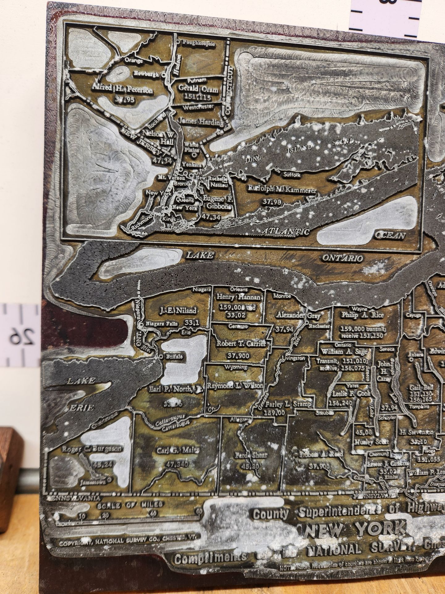 Letterpress Print Block Lot - image 3 of 7