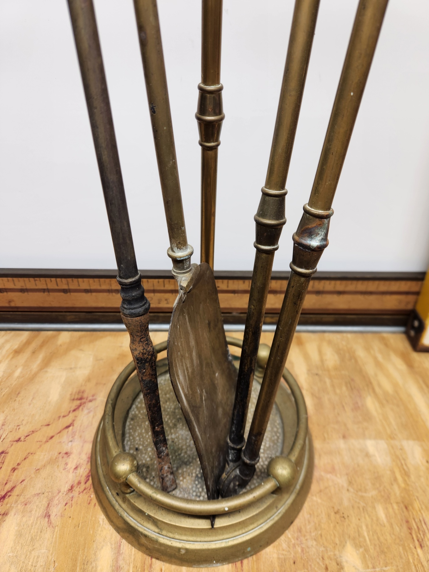 Brass Fireplace Lot - image 7 of 12