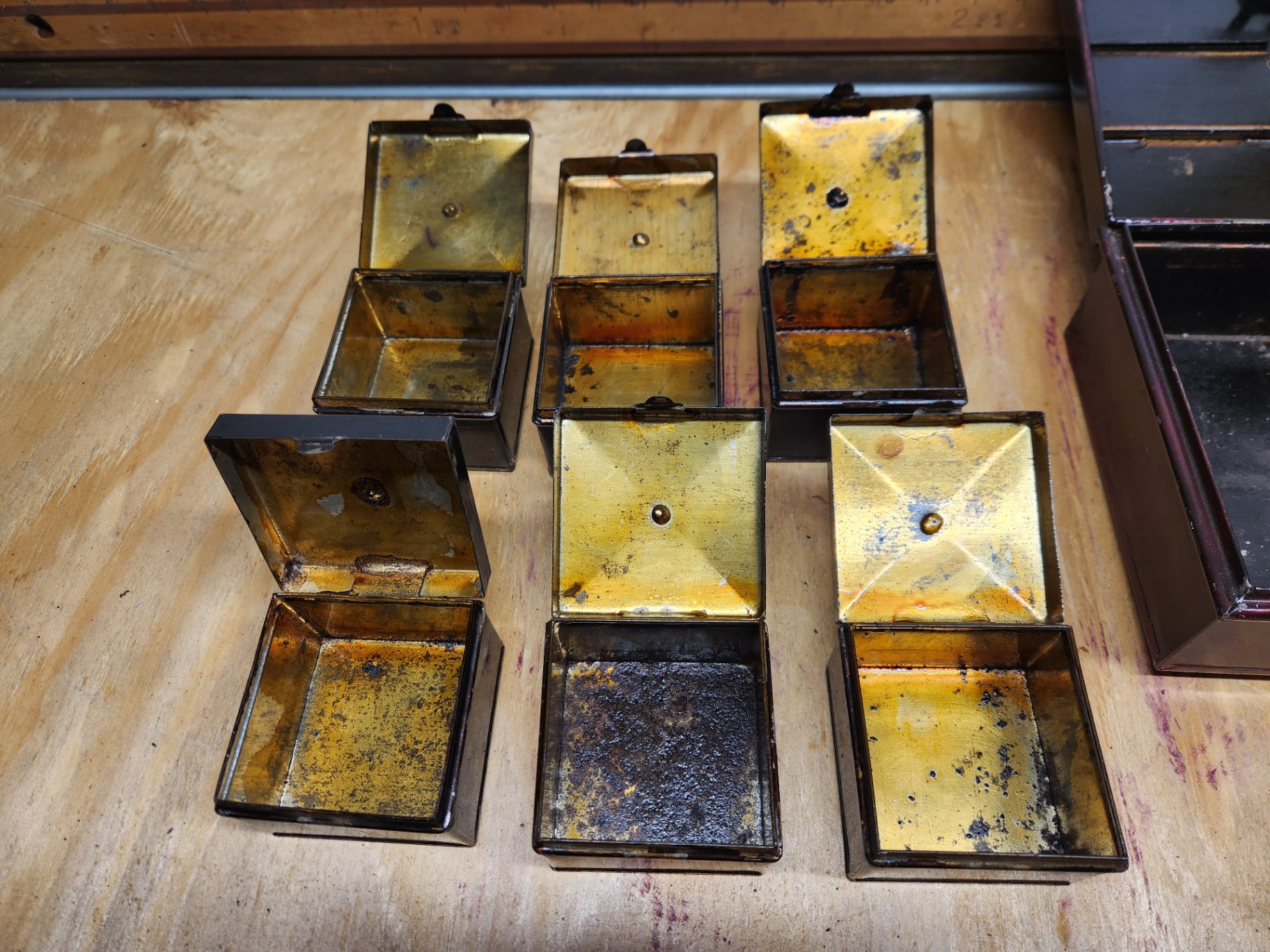 Vintage Kreamer Spice Tin Set - image 3 of 8