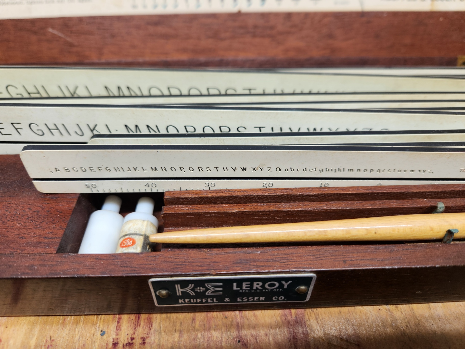 K&E Leroy Lettering Set - image 5 of 9