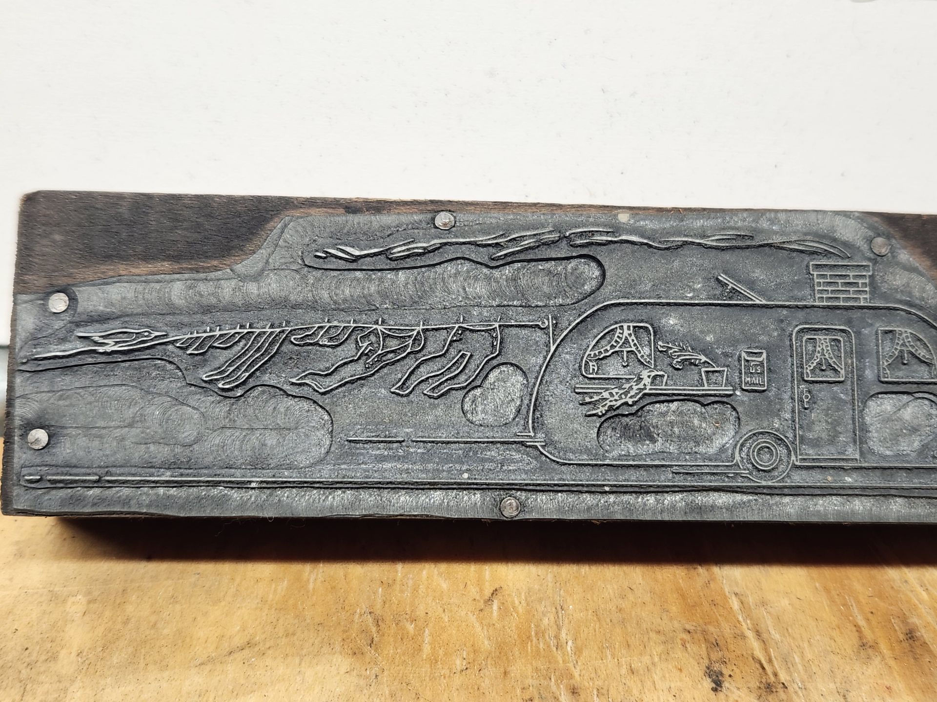 Gas & Oil Letterpress Print Block Lot - image 8 of 8