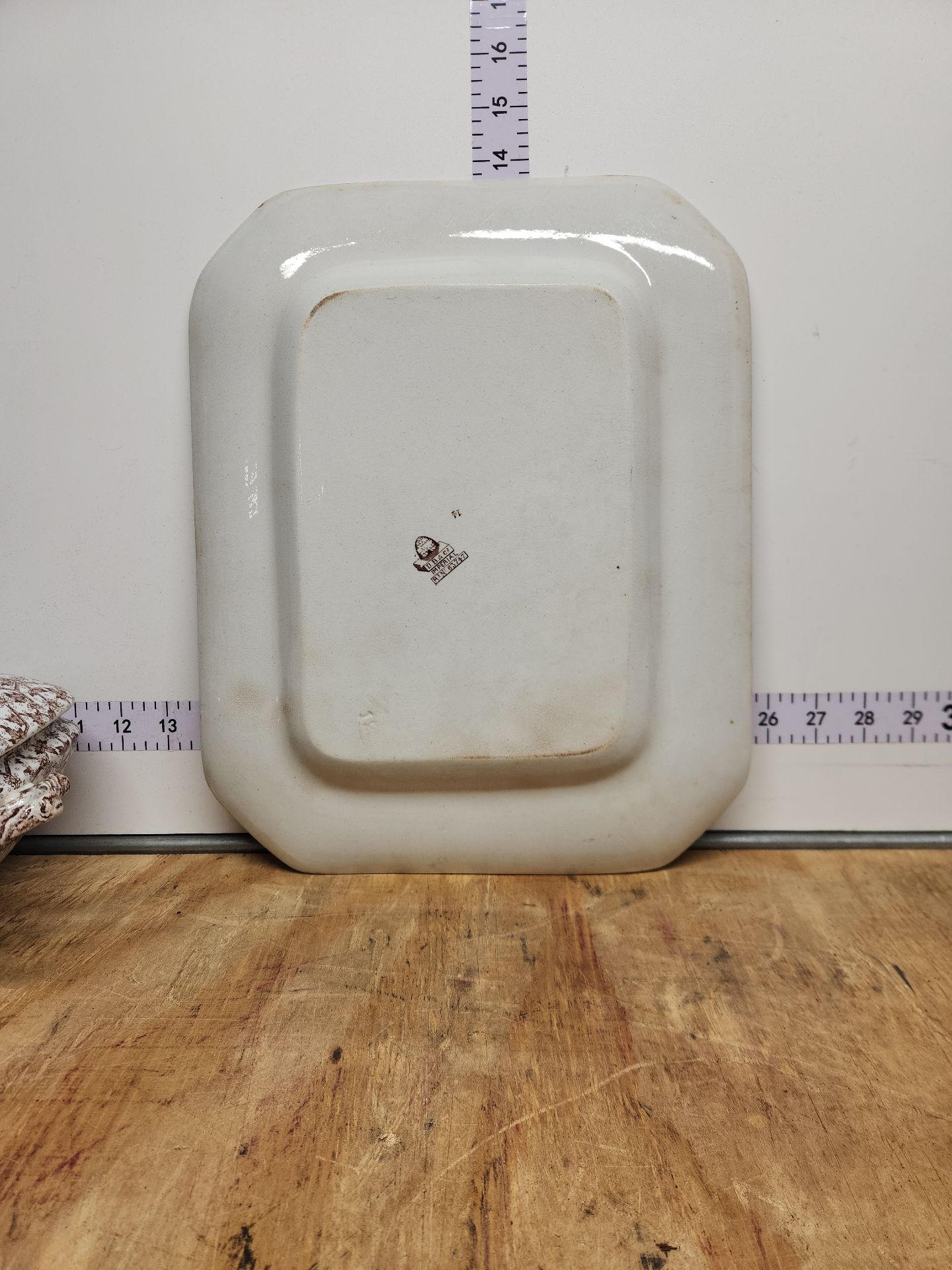 D.B. & Co Imperial Brown Transferware - image 3 of 34