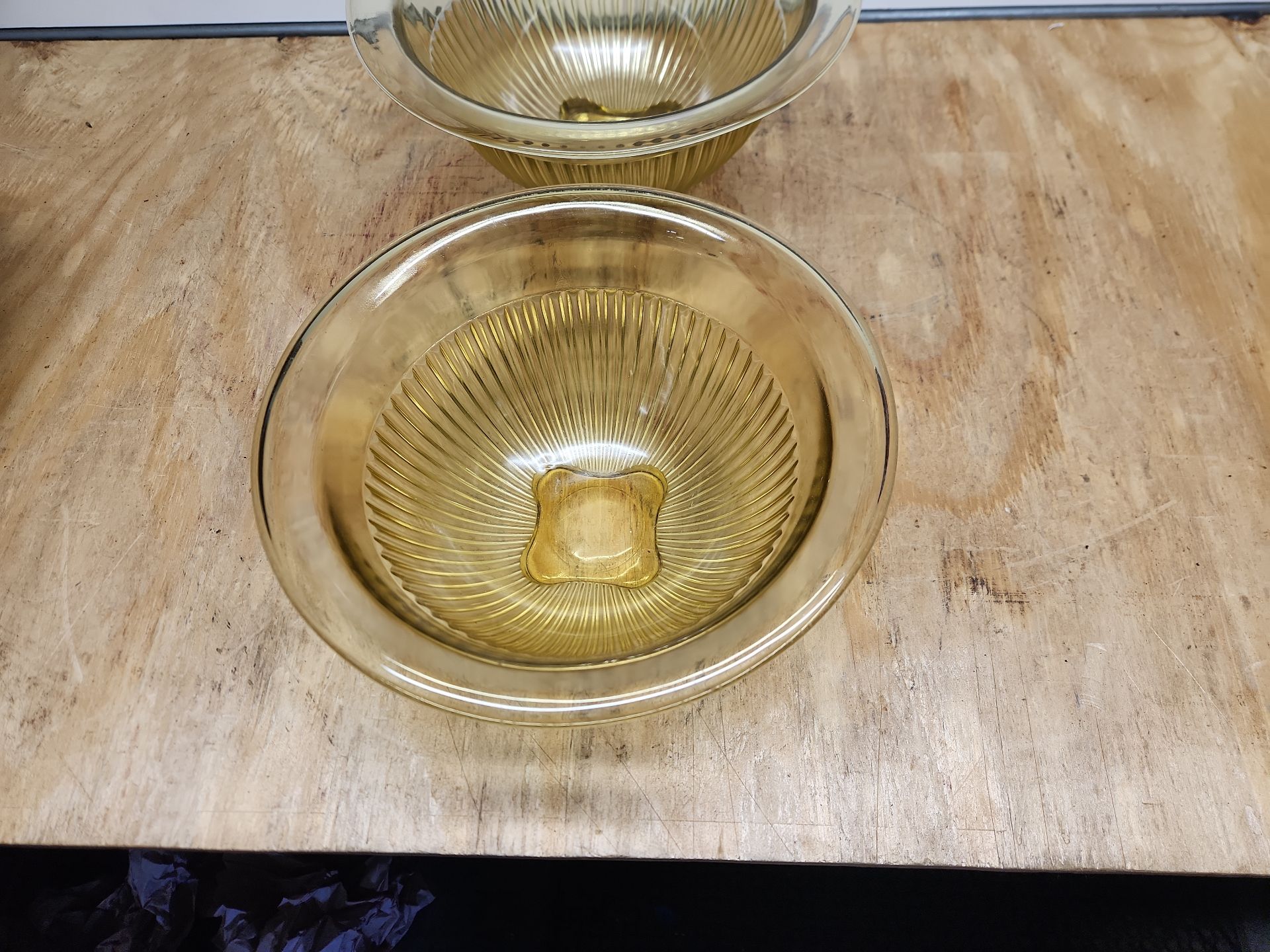 6 Federal Depression Glass Nesting Bowls - image 13 of 16