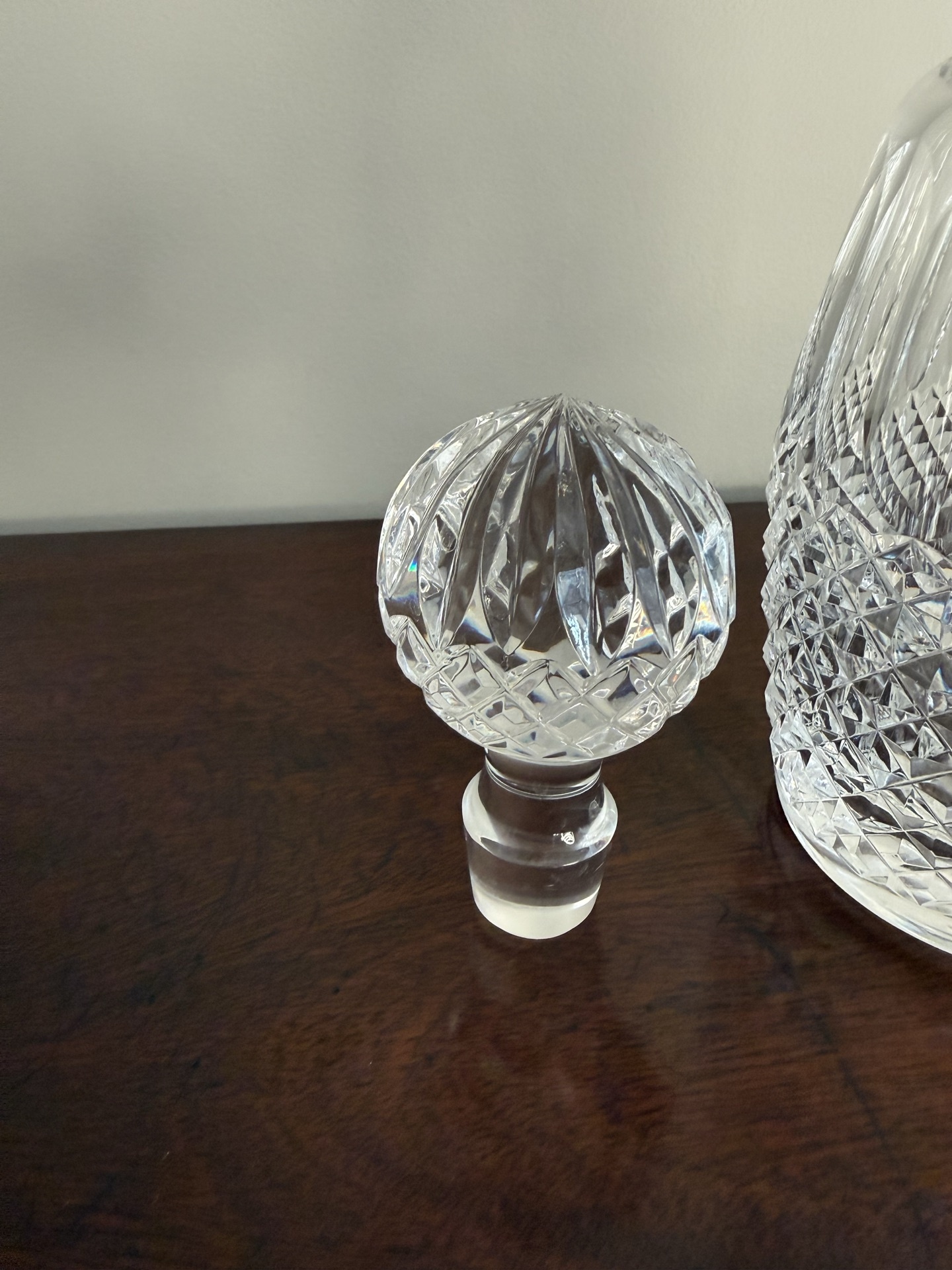 Waterford crystal decanter with stopper - image 2 of 4