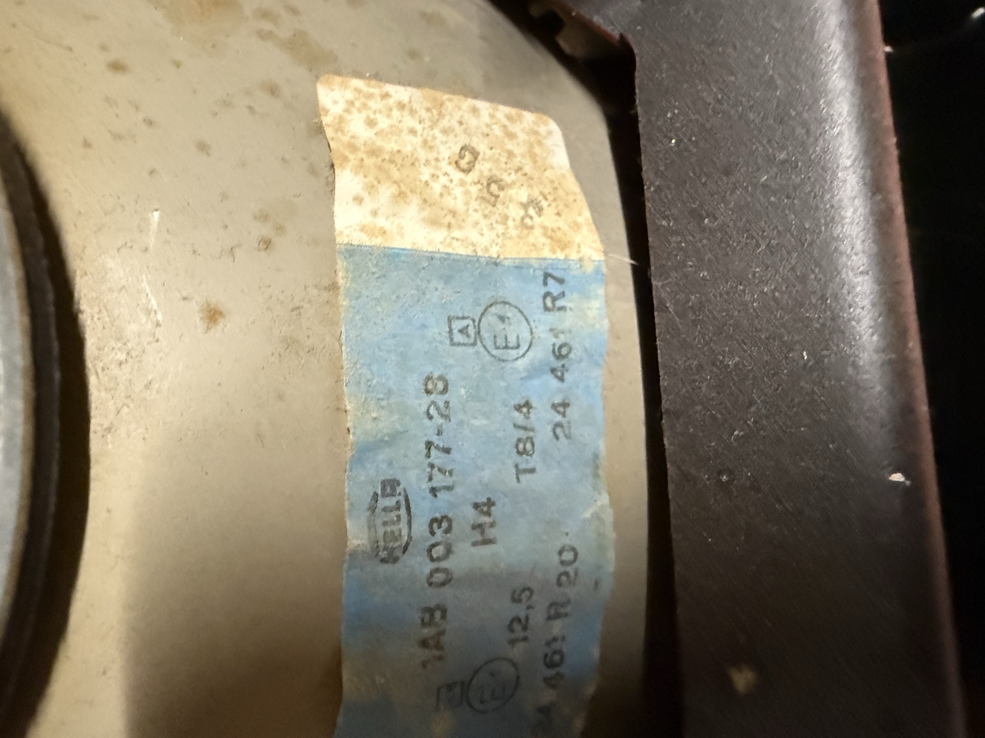 Red front grille with integrated rectangular headlights and related automotive parts - image 6 of 7