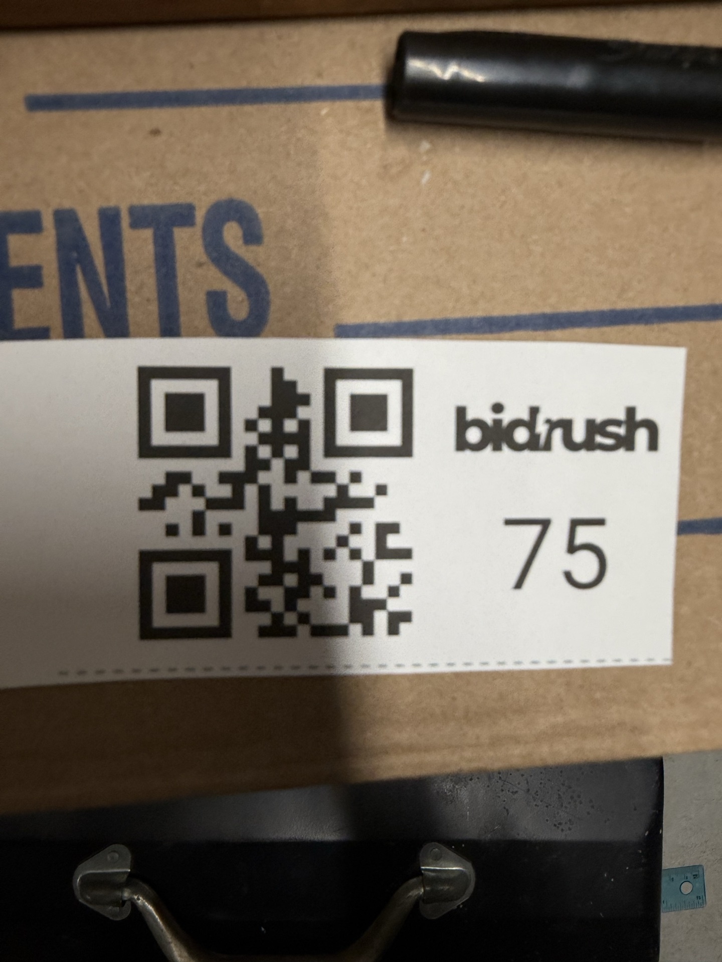 Abstract metal ring sculpture and dolphin figurine sculptures - image 5 of 5