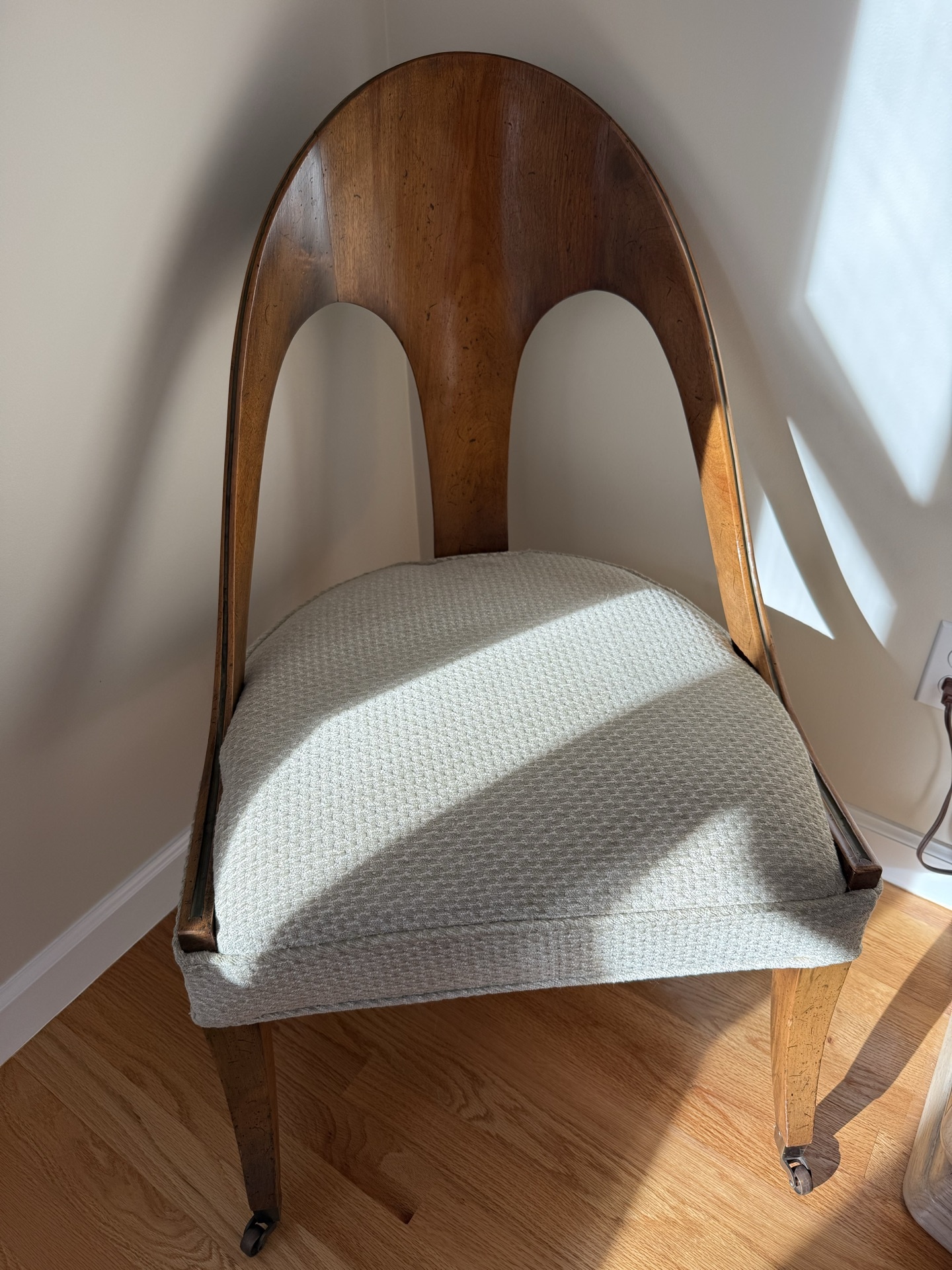 Antique Regency Spoonback Chair - image 1 of 4