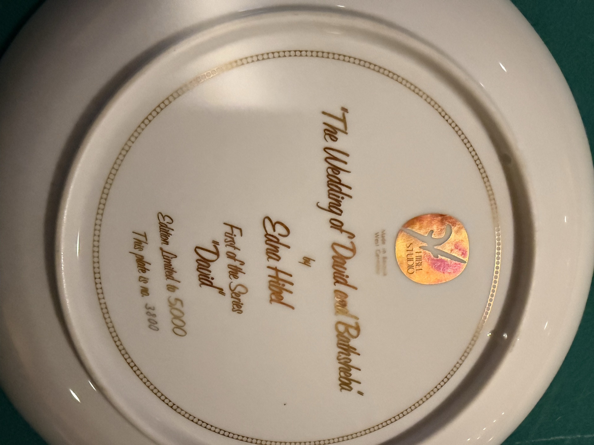 Three Edna Hibel Rosenthal Limited Edition Plates - image 5 of 6