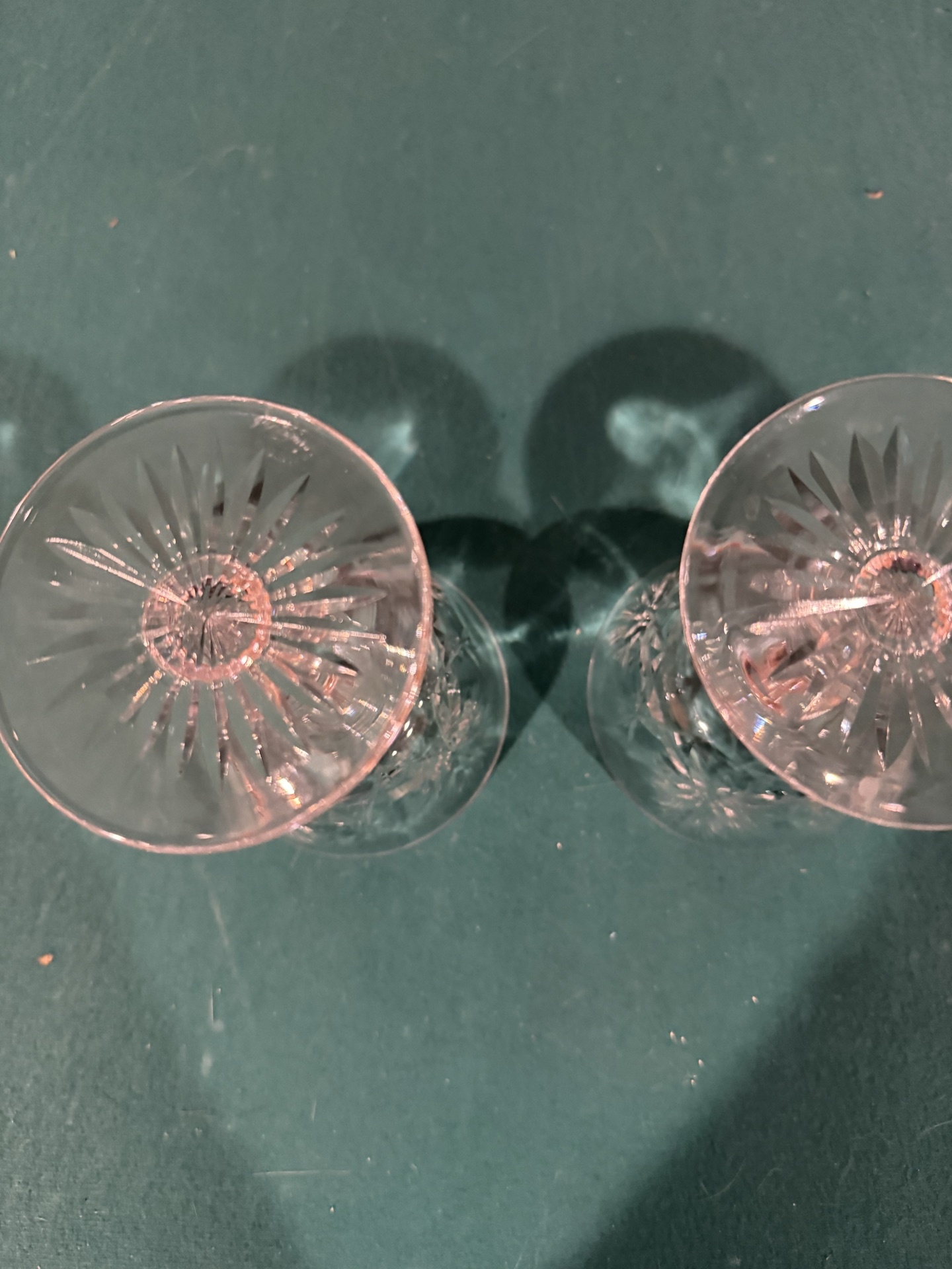 Crystal stemware set (14 pieces) - image 3 of 5