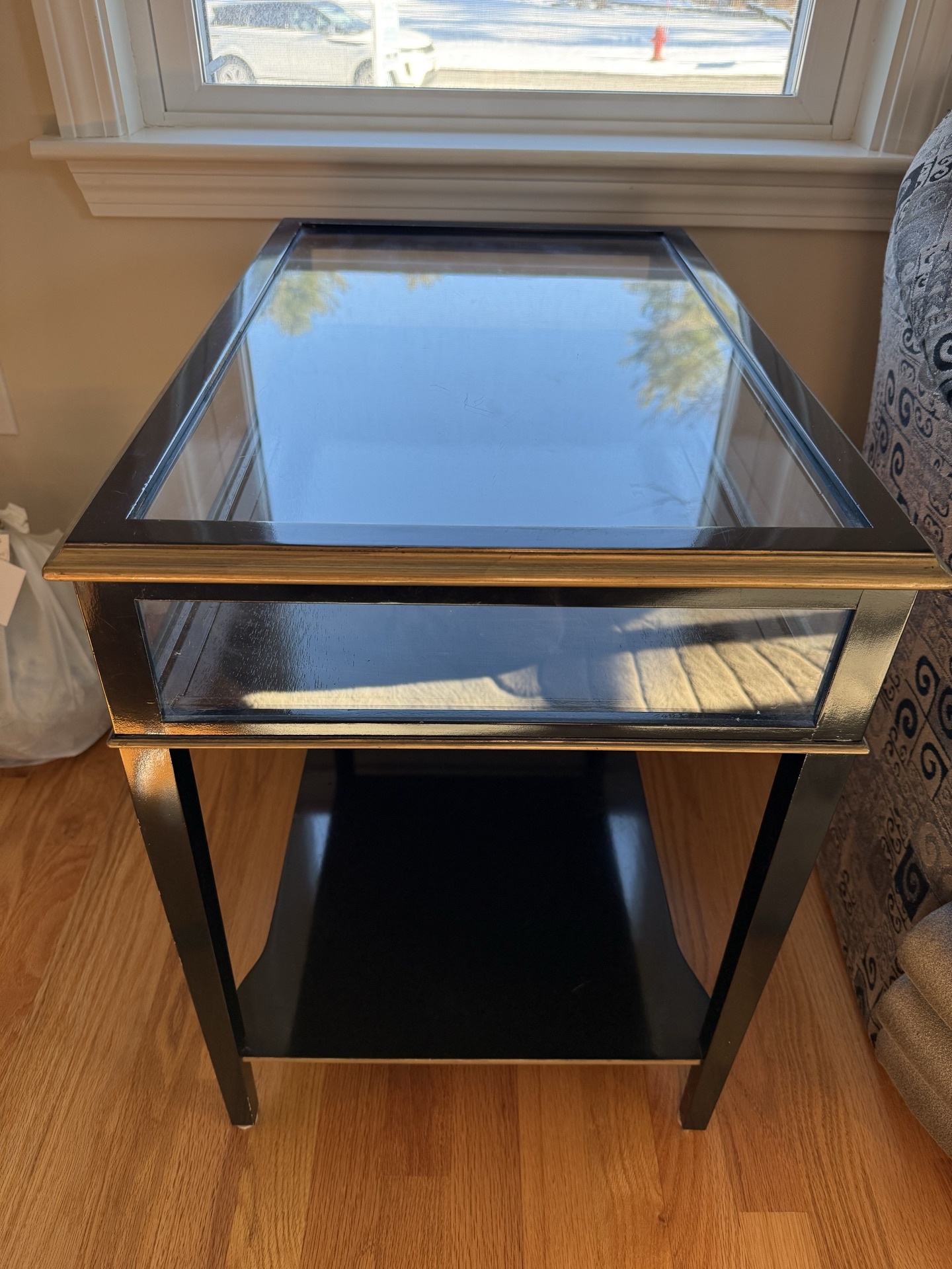 Maison Jansen style display end table - image 1 of 5