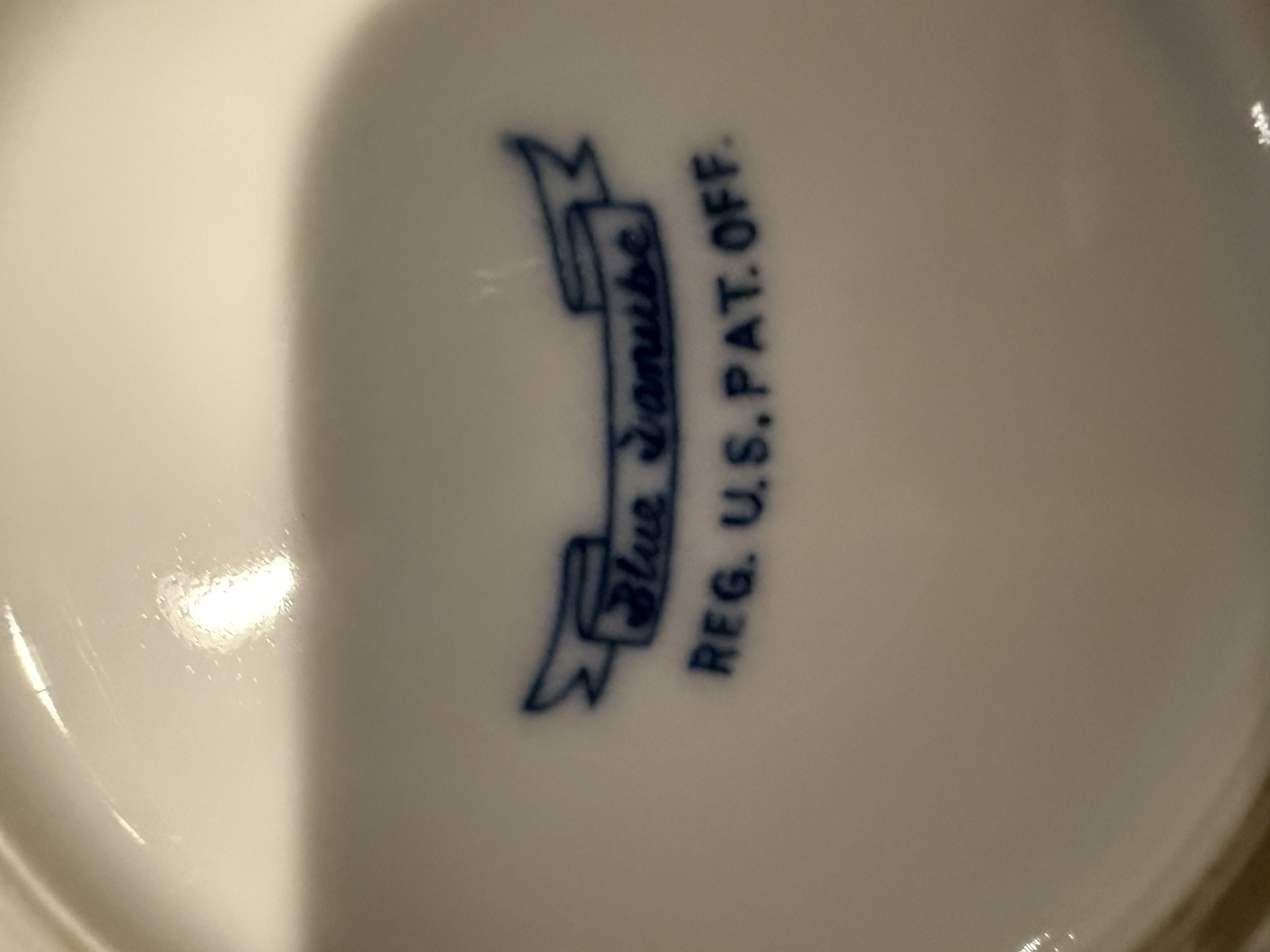 Blue Danube Blue-and-White Dinnerware and Tea Set - image 11 of 18