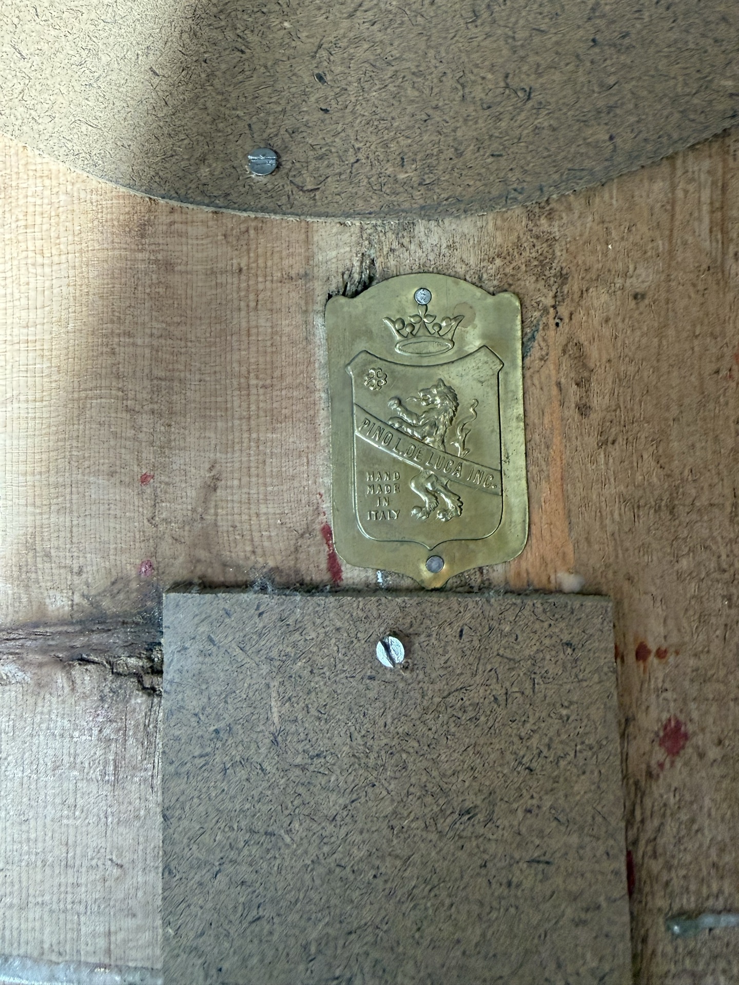 Pino de Luca Antique Ornate Giltwood Wall Barometer with Thermometer - image 4 of 5