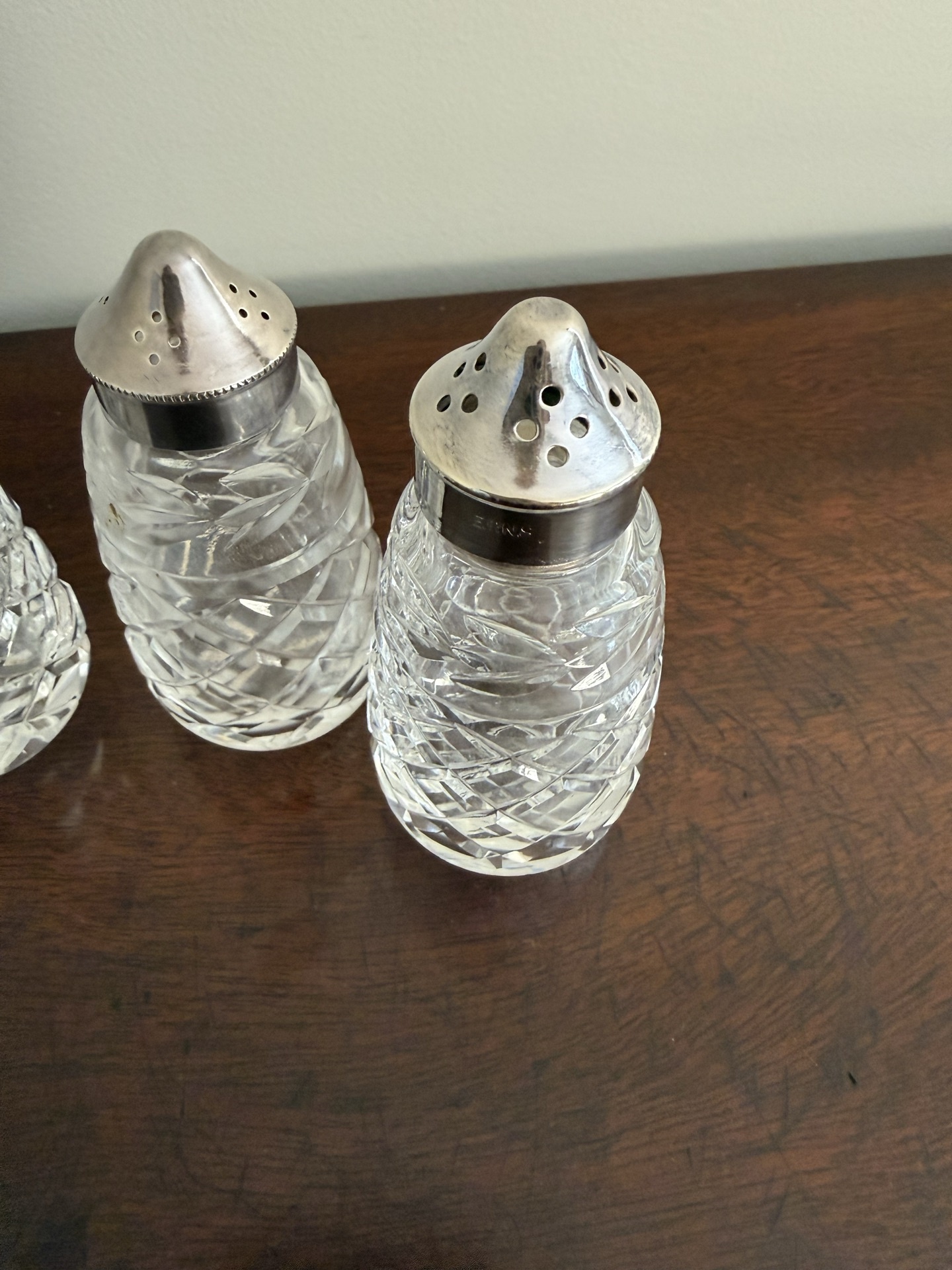 Waterford Crystal Salt and Pepper Shakers (Set of Four) - image 2 of 4