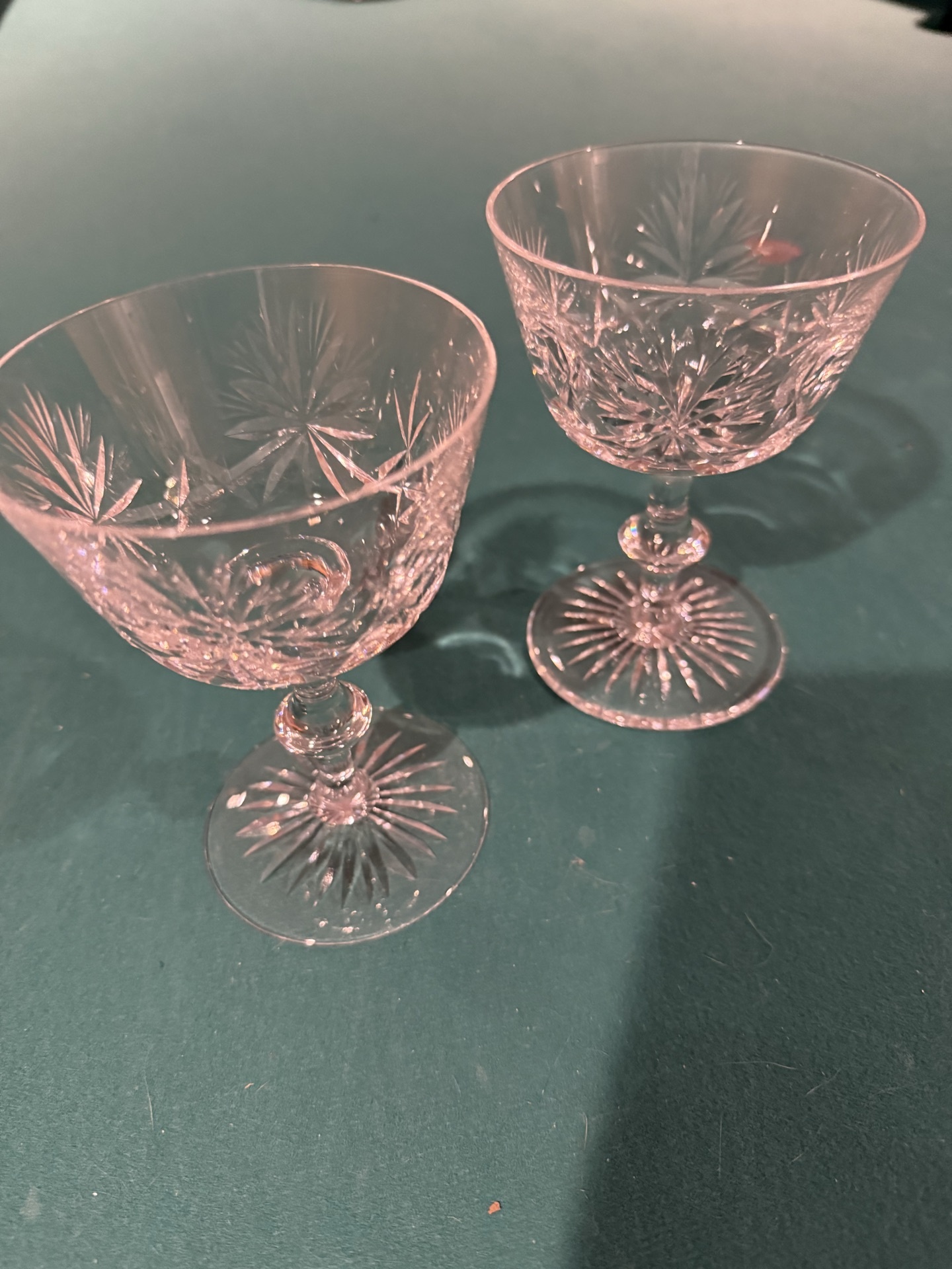 Crystal stemware set (14 pieces) - image 2 of 5