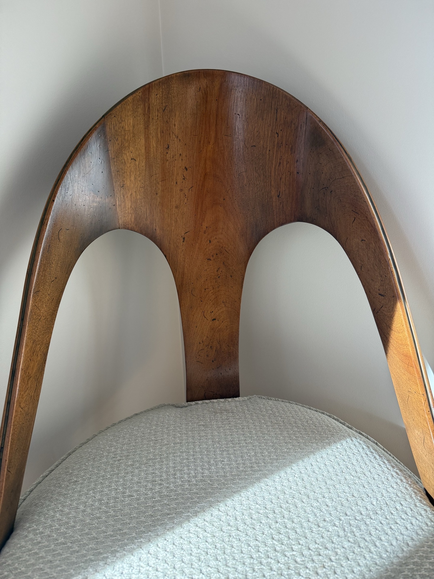 Antique Regency Spoonback Chair - image 3 of 4