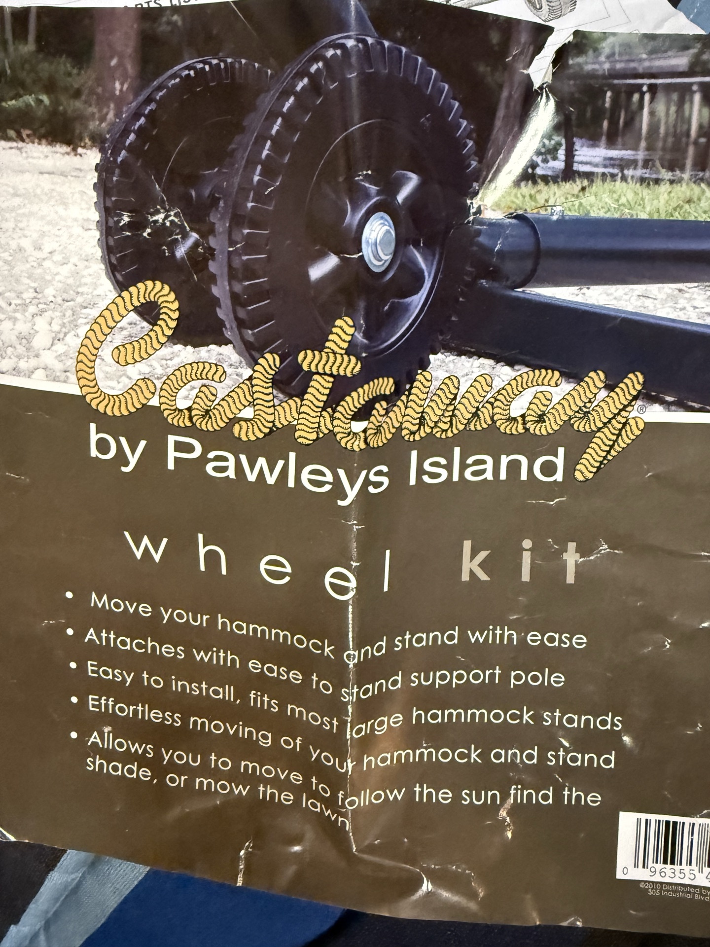 Hammock set with stand and wheel kit with brochures - image 4 of 6